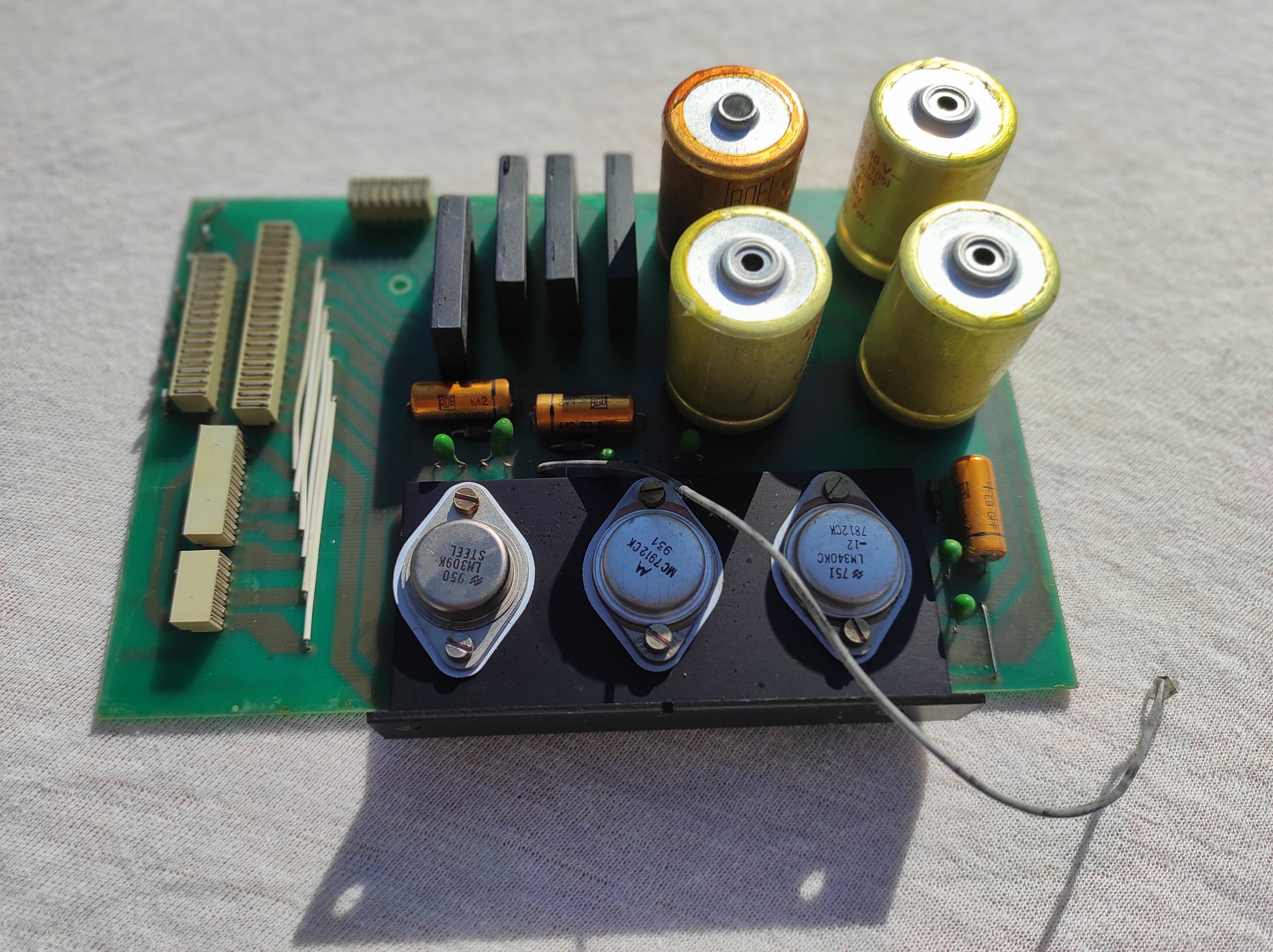 Studer ReVox B67 1.167.746-11 power supply PCB not tested, traces of corrosion #1