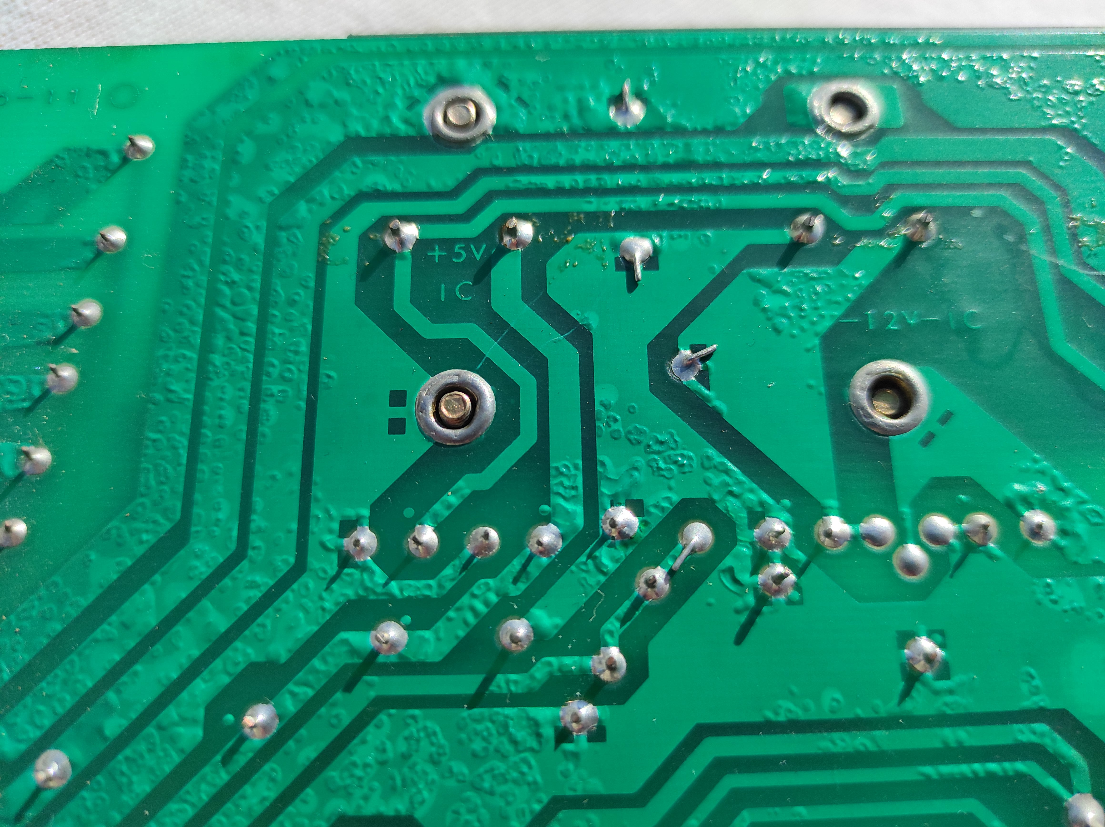 Studer ReVox B67 1.167.746-11 power supply PCB not tested, traces of corrosion #1