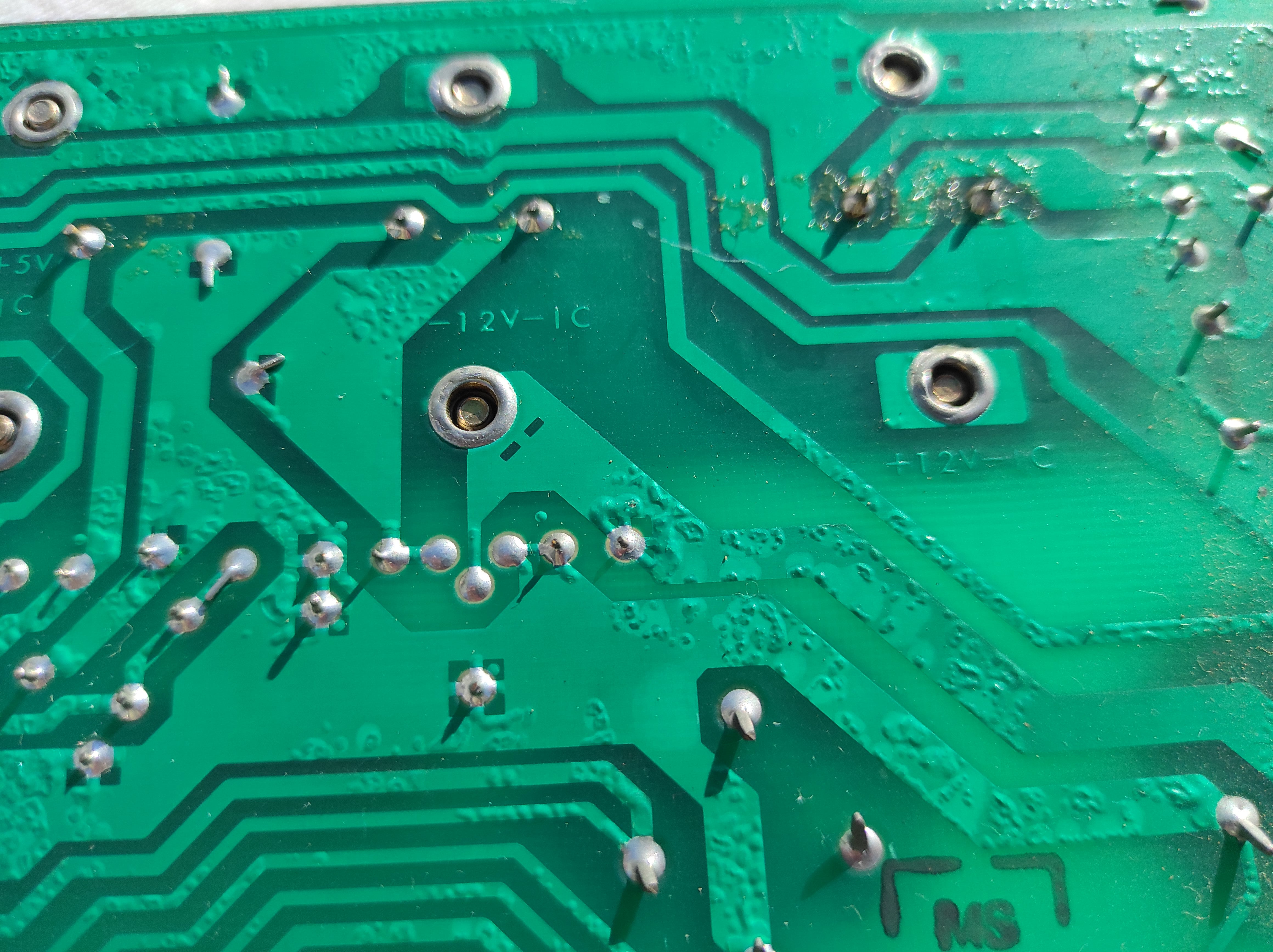 Studer ReVox B67 1.167.746-11 power supply PCB not tested, traces of corrosion #1