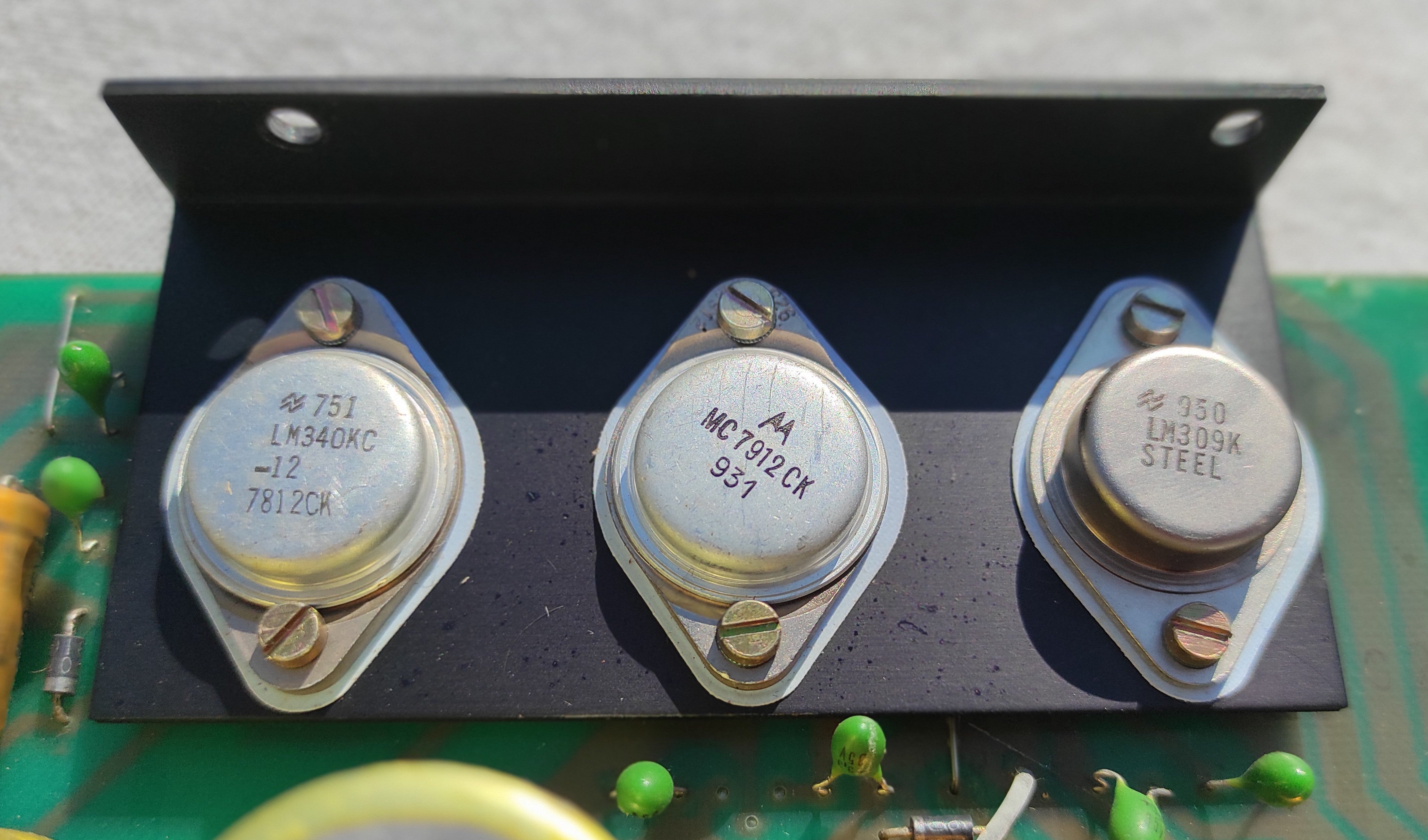 Studer ReVox B67 1.167.746-11 power supply PCB not tested, traces of corrosion #1