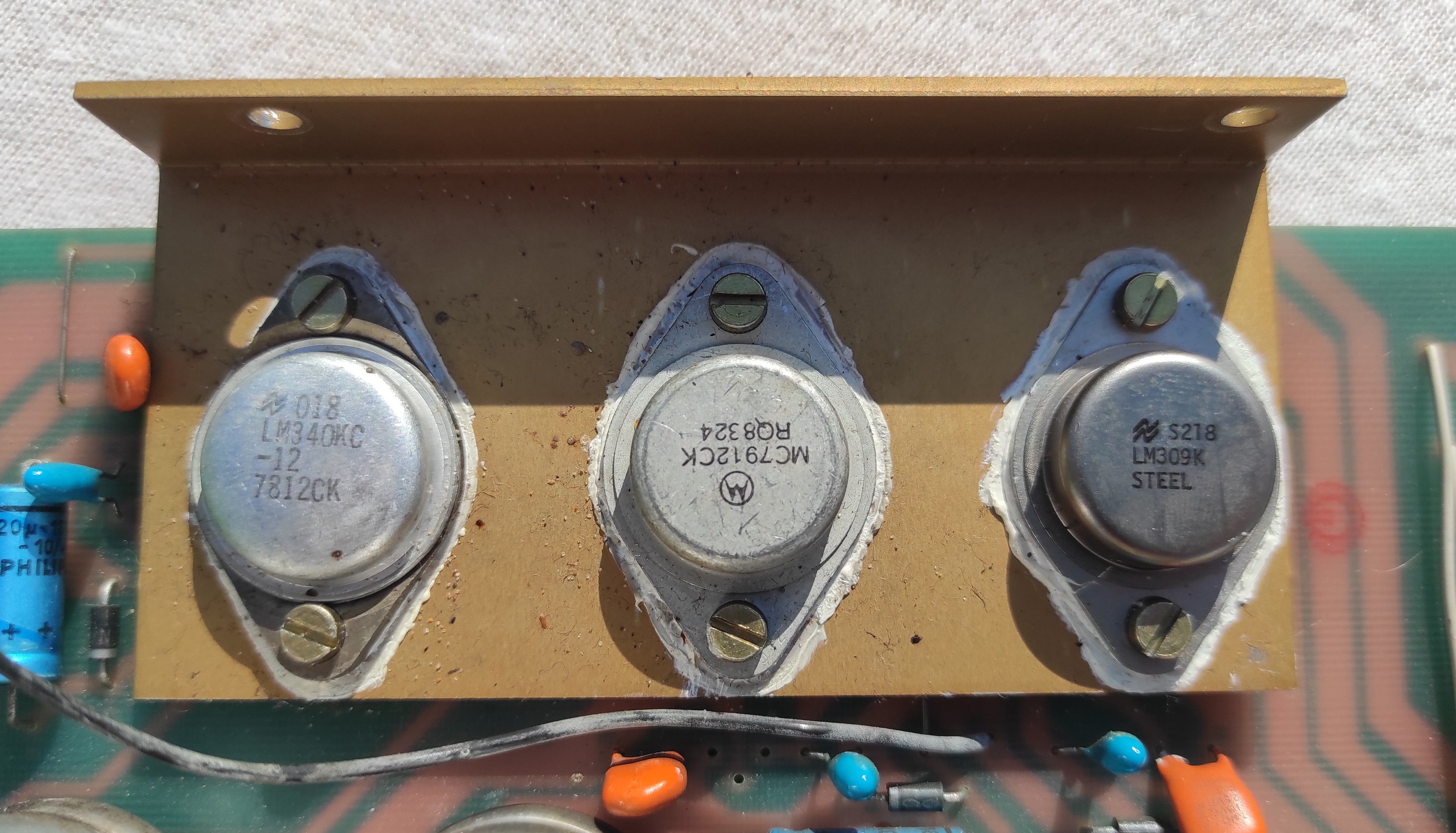 Studer ReVox B67 1.167.746-11 power supply PCB not tested #2