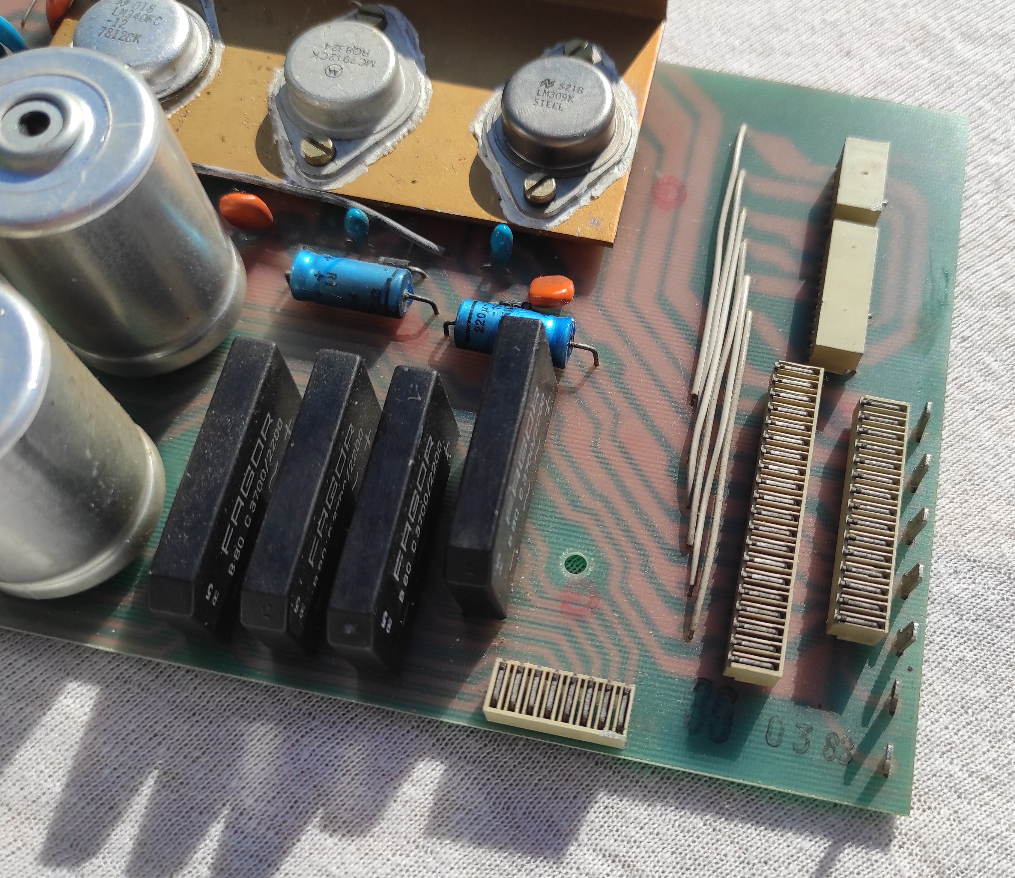 Studer ReVox B67 1.167.746-11 power supply PCB not tested #2