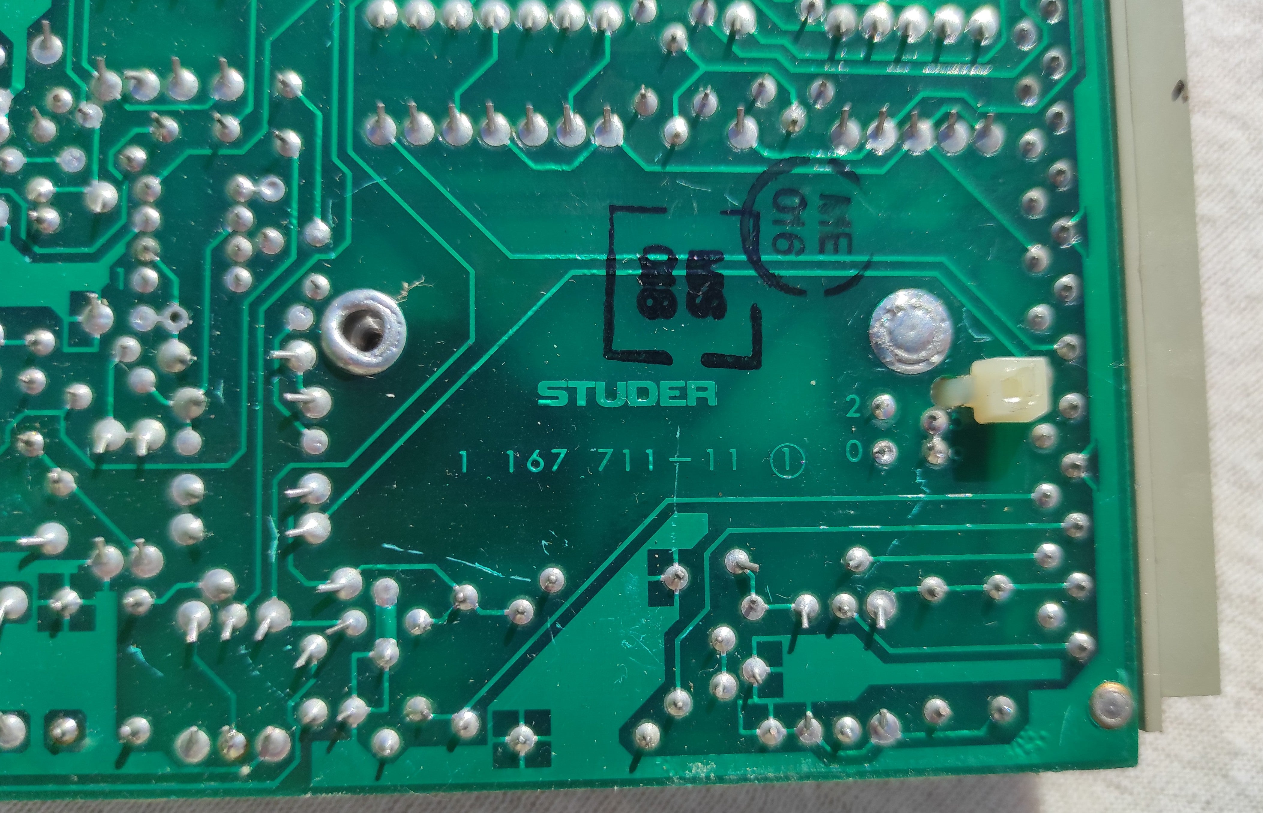 Studer ReVox B67 1.167.711-11 record amplifier PCB not tested #1