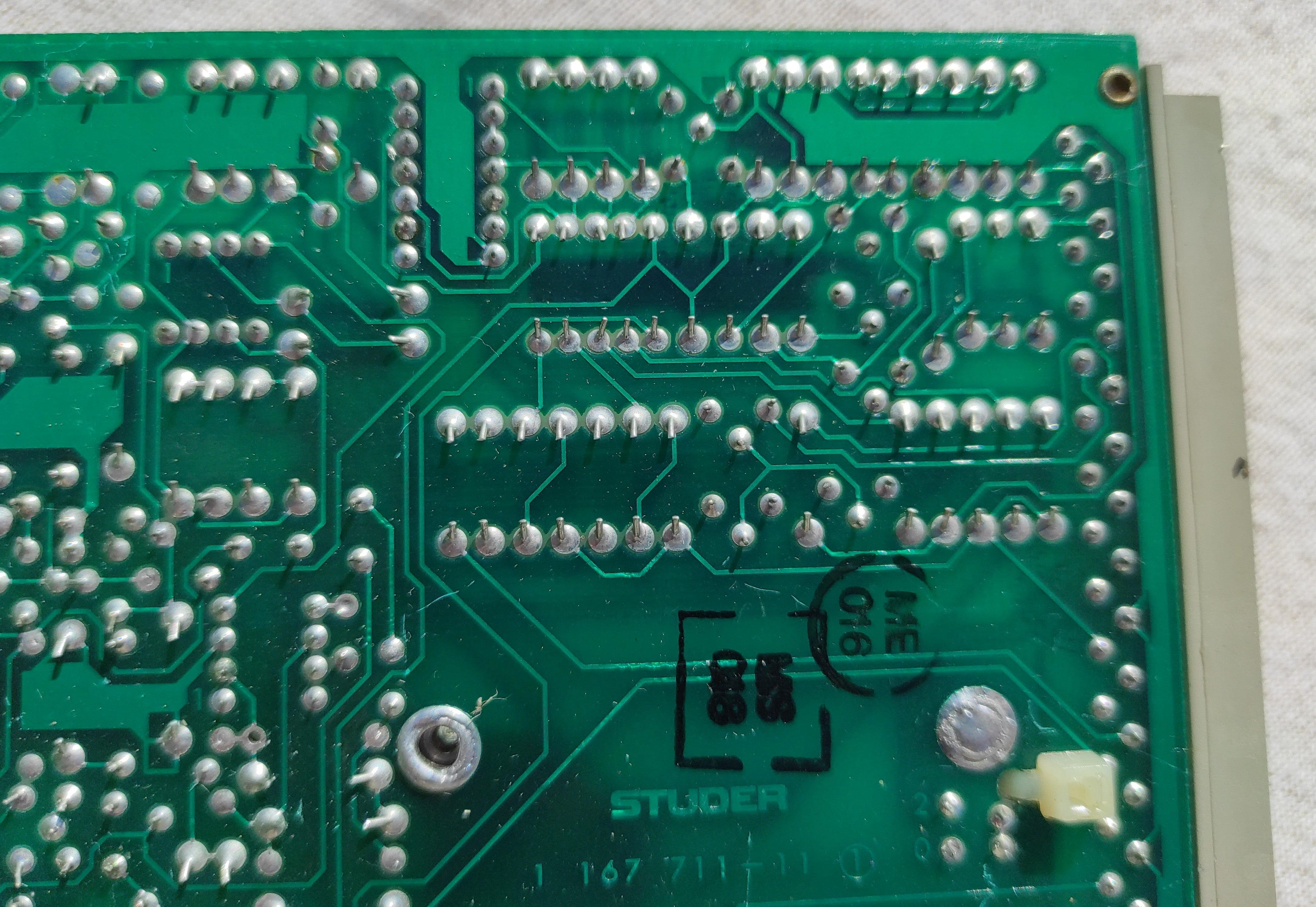 Studer ReVox B67 1.167.711-11 record amplifier PCB not tested #1