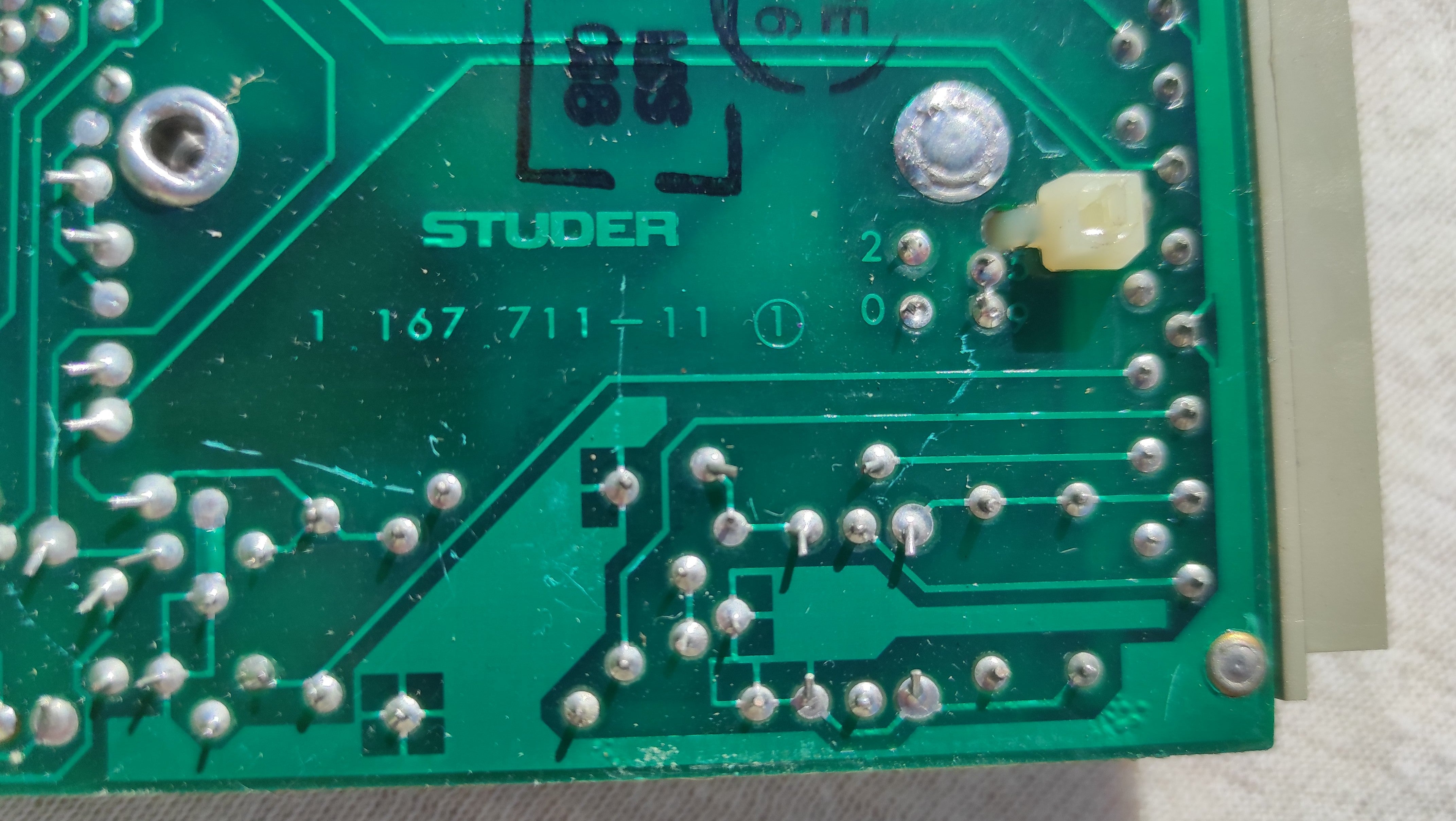 Studer ReVox B67 1.167.711-11 record amplifier PCB not tested #1