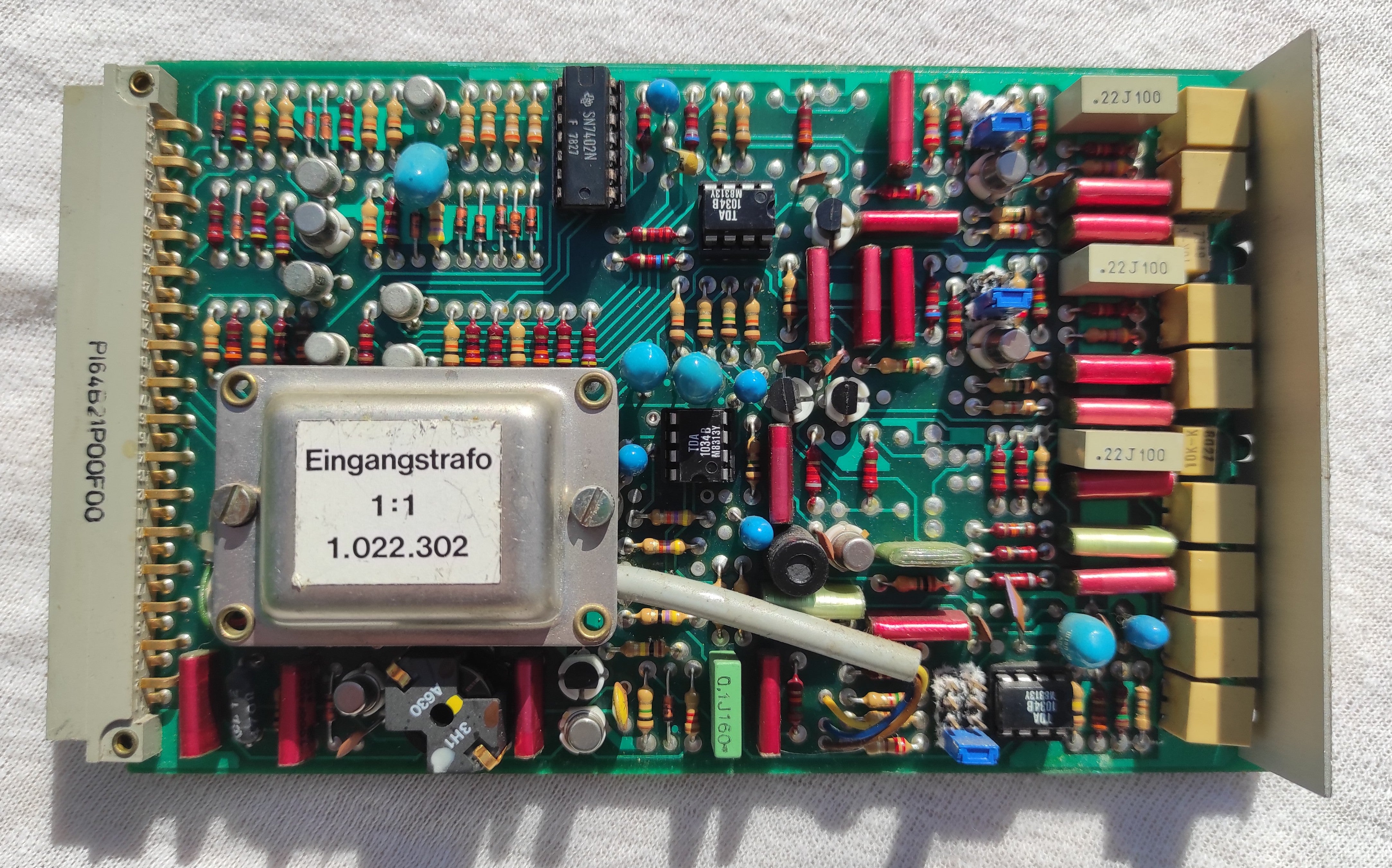 Studer ReVox B67 1.167.711-11 record amplifier PCB not tested #1