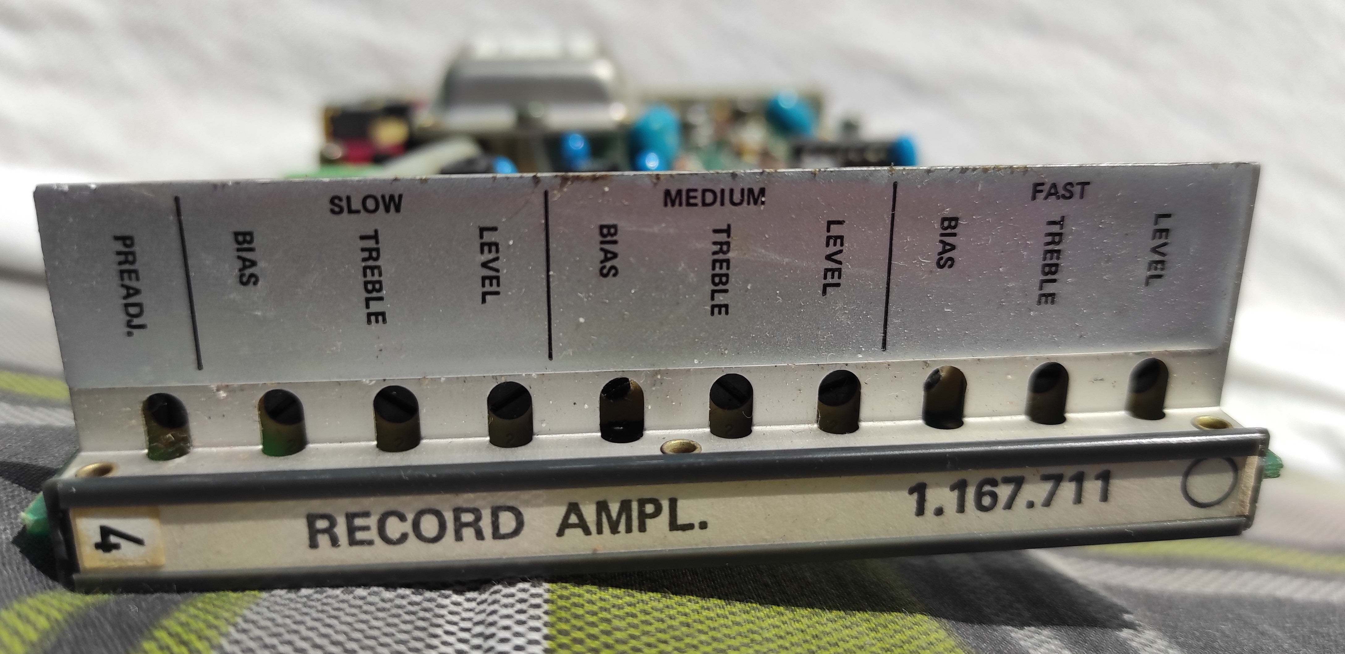 Studer ReVox B67 1.167.711-11 record amplifier PCB not tested #1