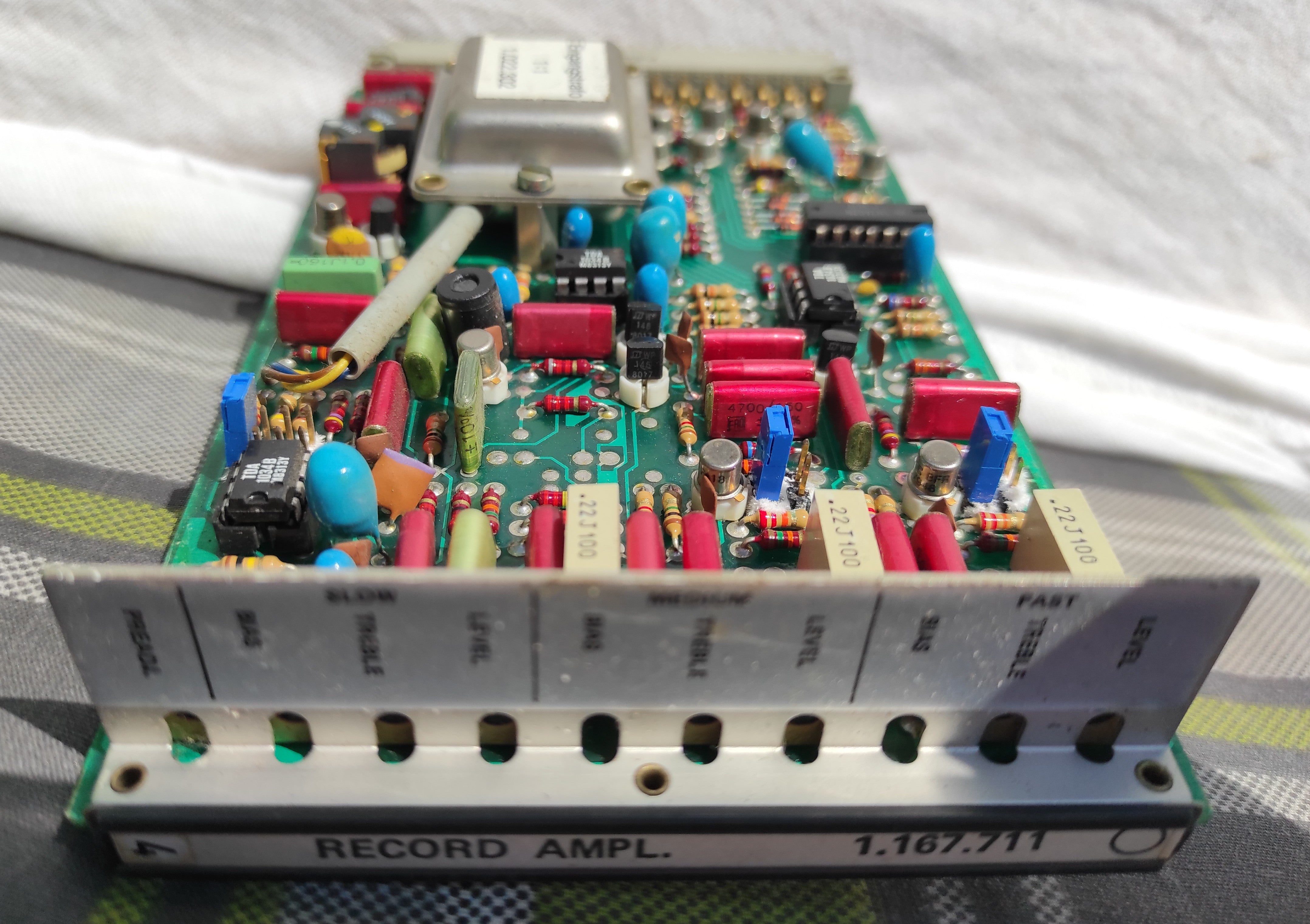 Studer ReVox B67 1.167.711-11 record amplifier PCB not tested #1