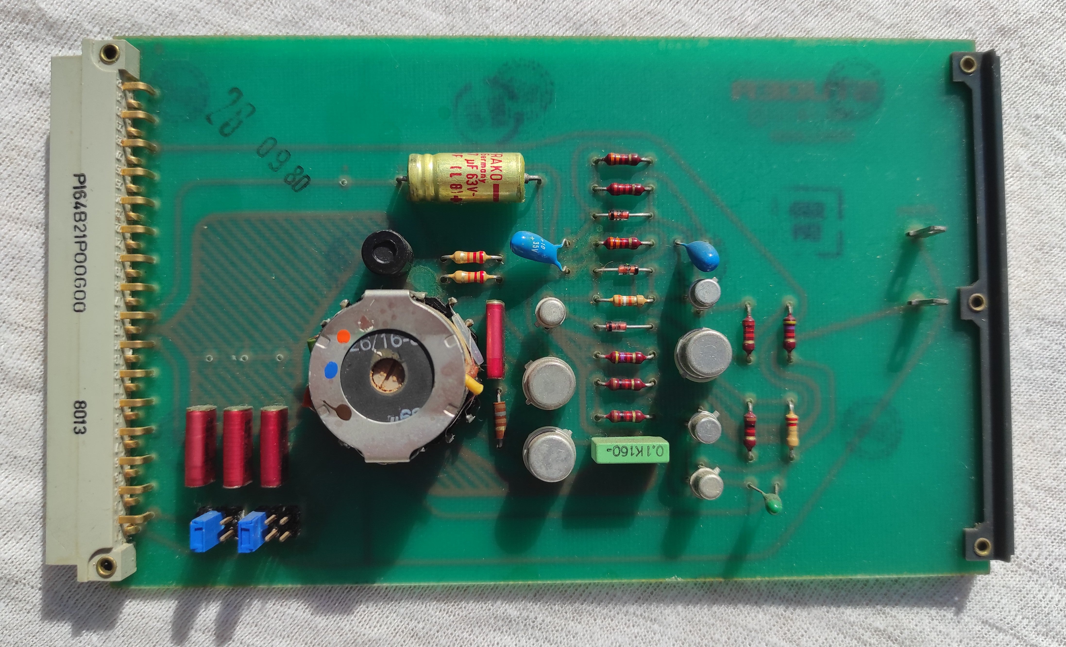 Studer ReVox B67 1.167.712-11 Oszillator PCB not tested, traces of corrosion