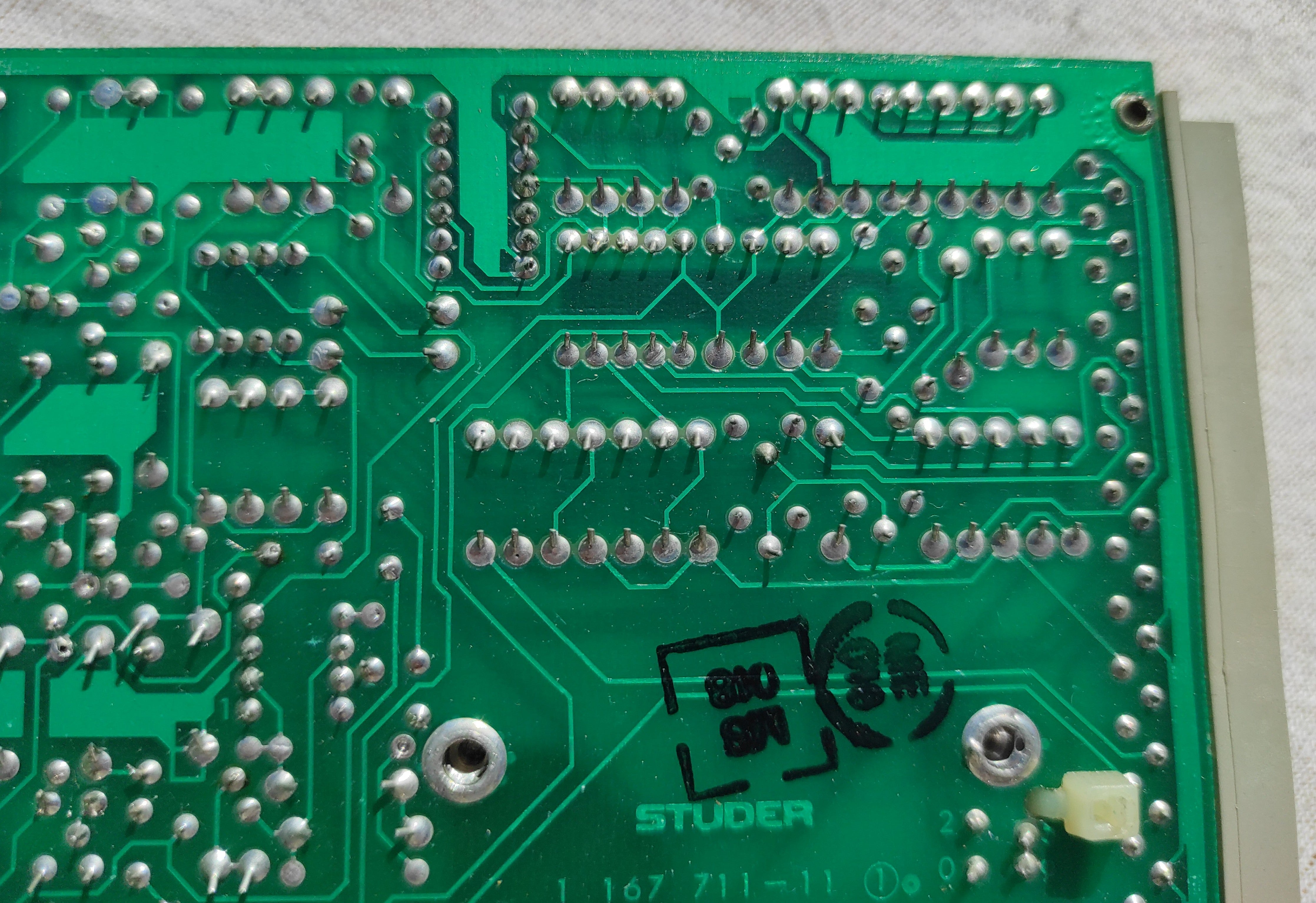 Studer ReVox B67 1.167.711-11 record amplifier PCB not tested #2