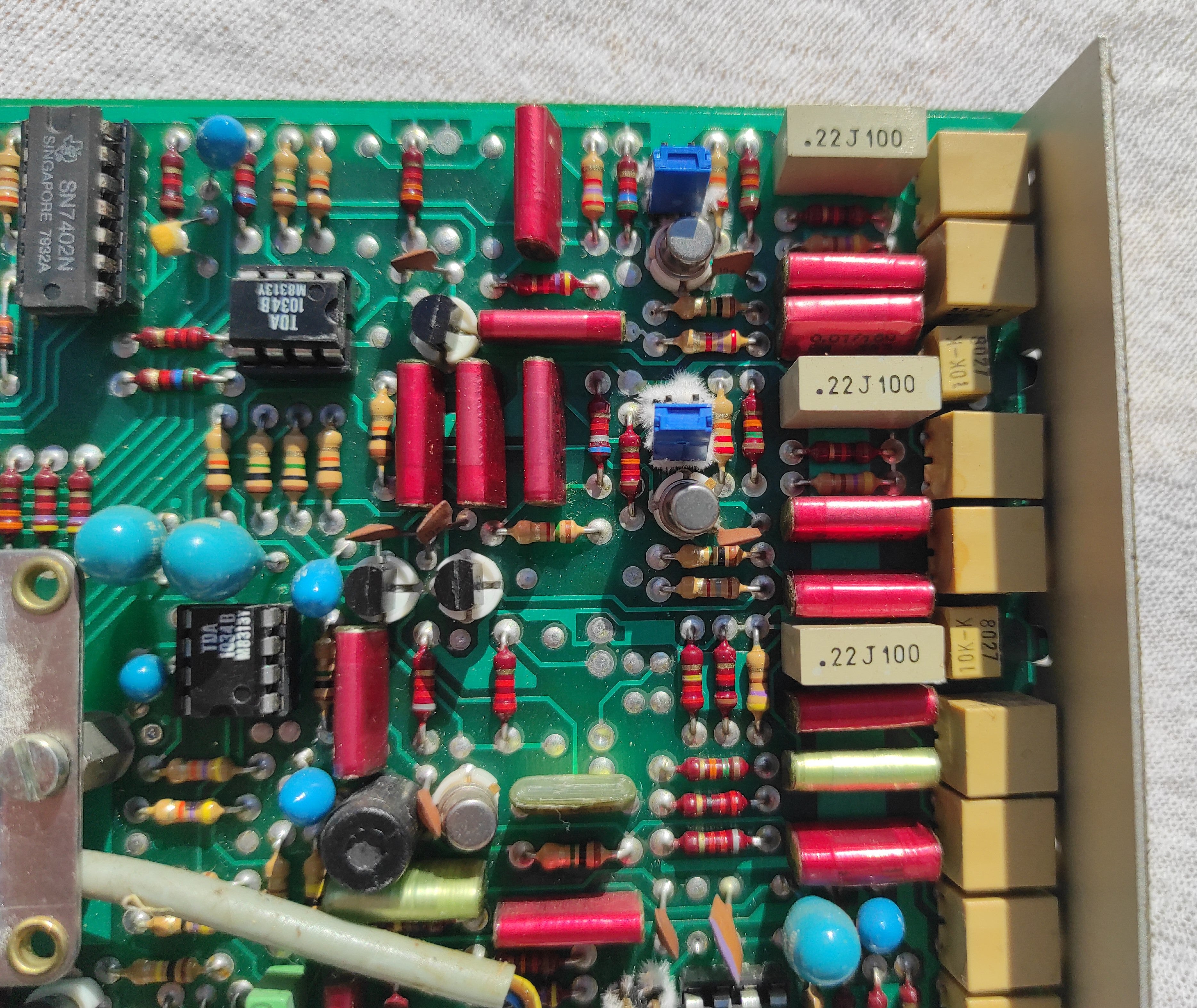 Studer ReVox B67 1.167.711-11 record amplifier PCB not tested #2