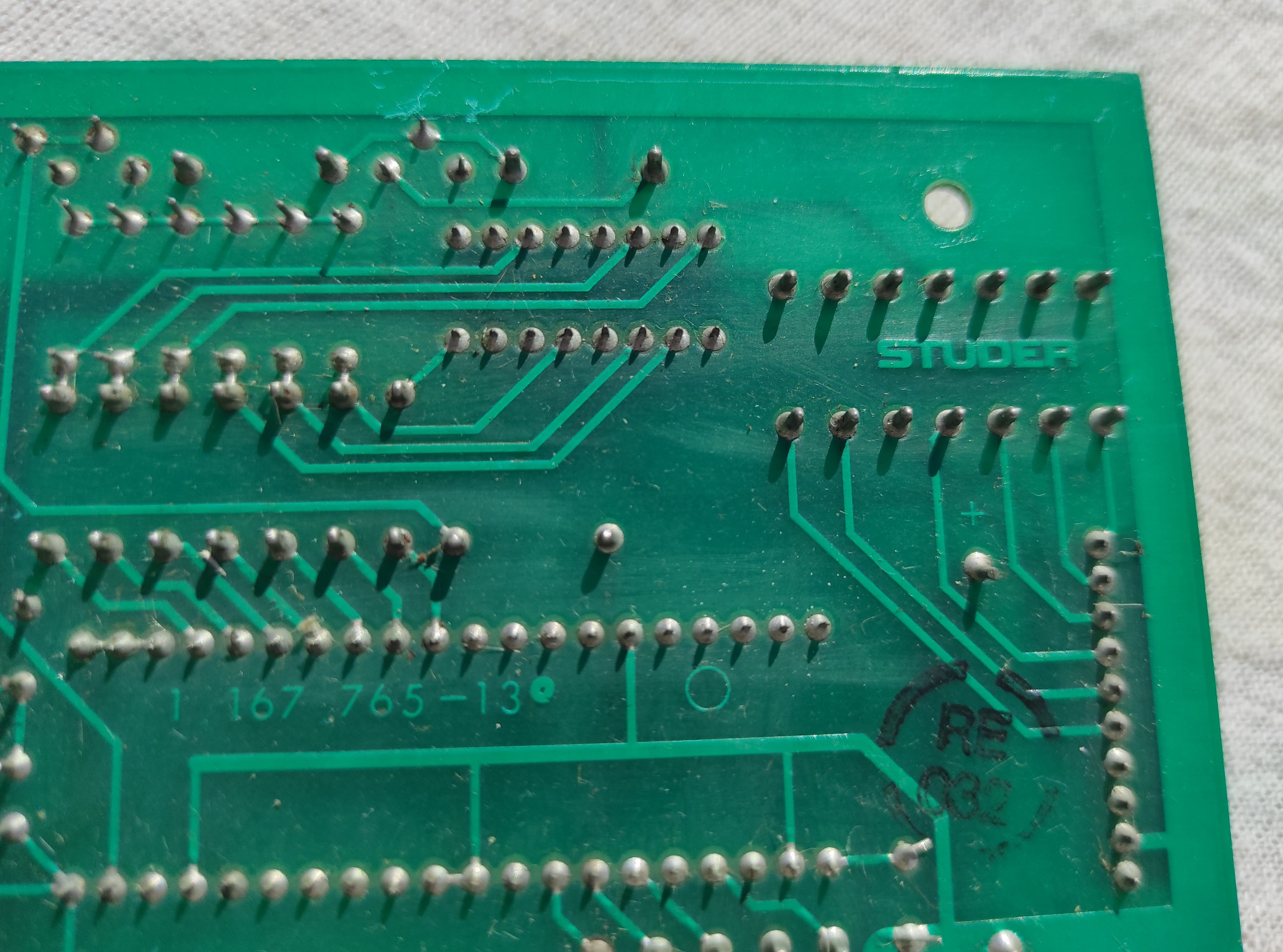Studer ReVox B67 counter 1.167.765-13 PCB not tested #2