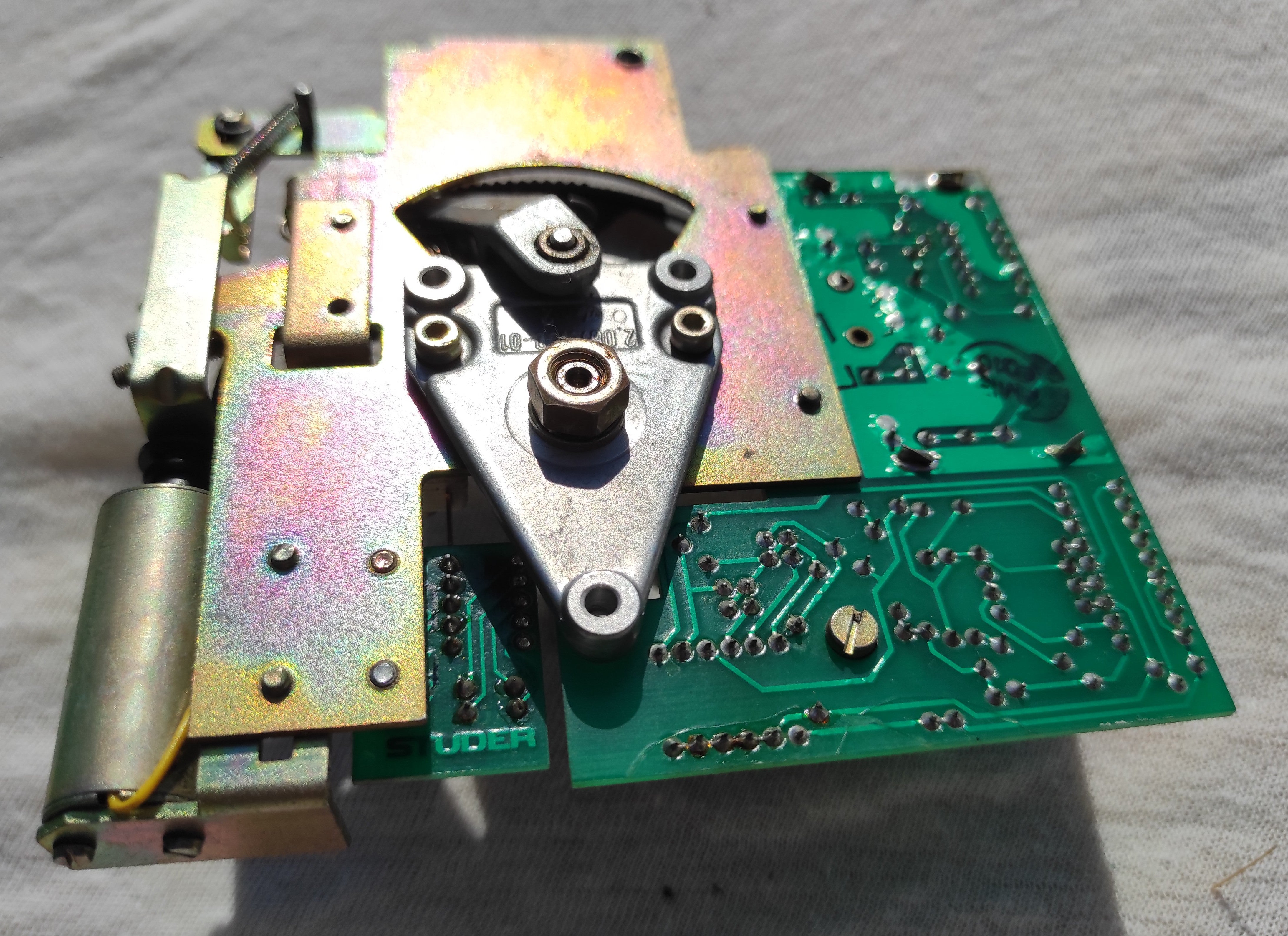 Studer ReVox B67 tape tension right PCB not tested #2