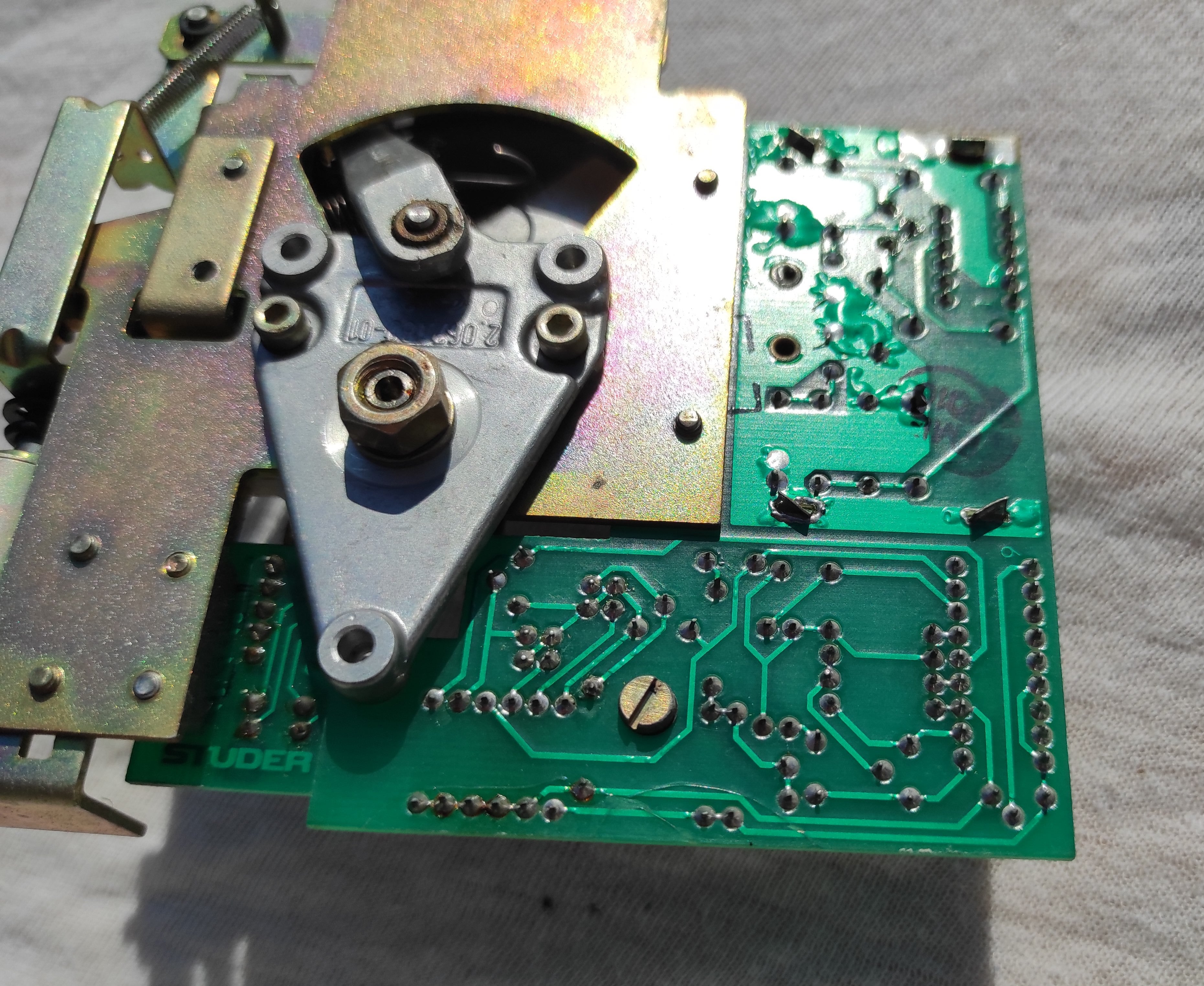 Studer ReVox B67 tape tension right PCB not tested #2