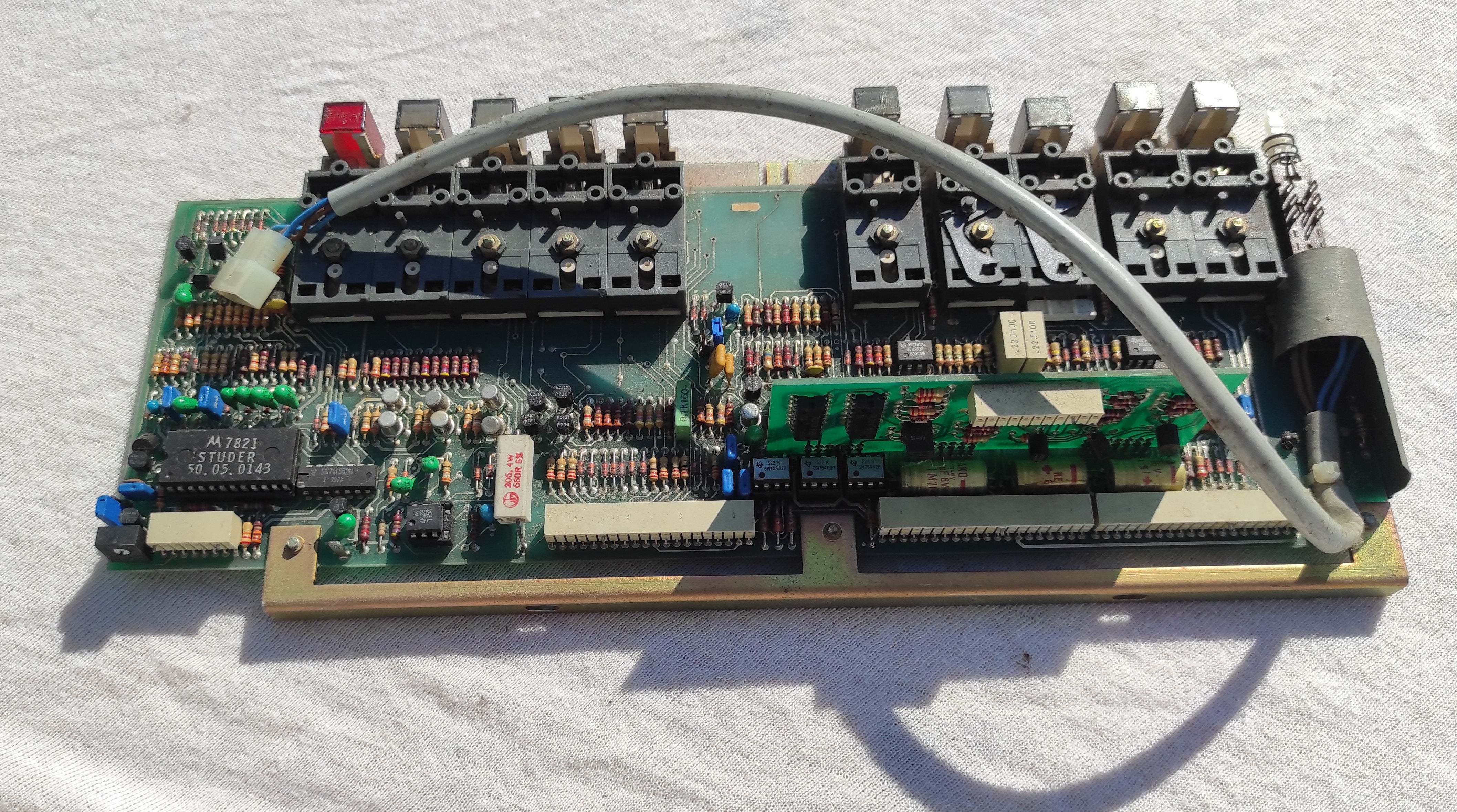 Studer B67 1.167.790-12 tape transport PCB not tested #3