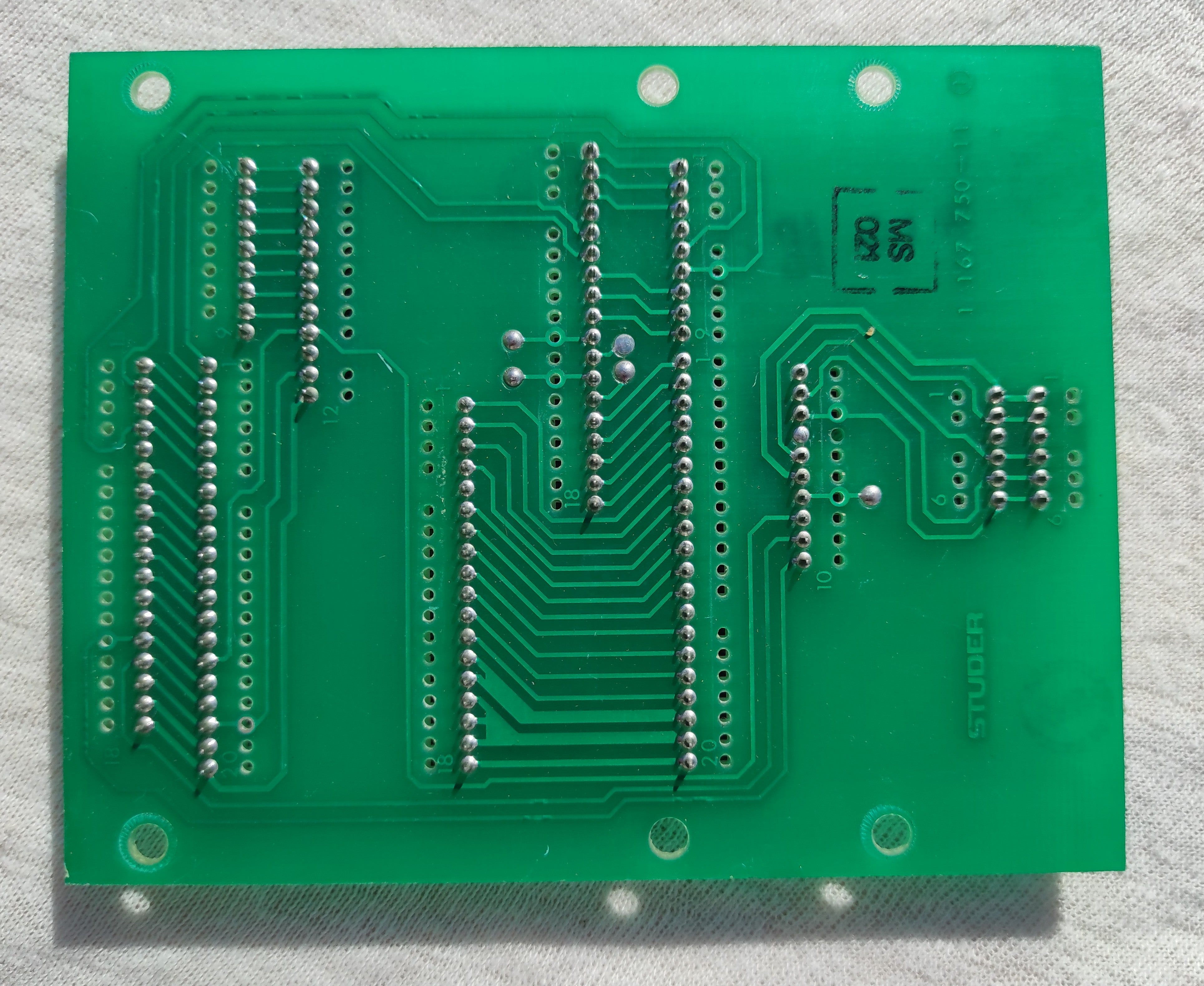 Studer ReVox B67 interconnection 1.167.750-11 PCB not tested #5