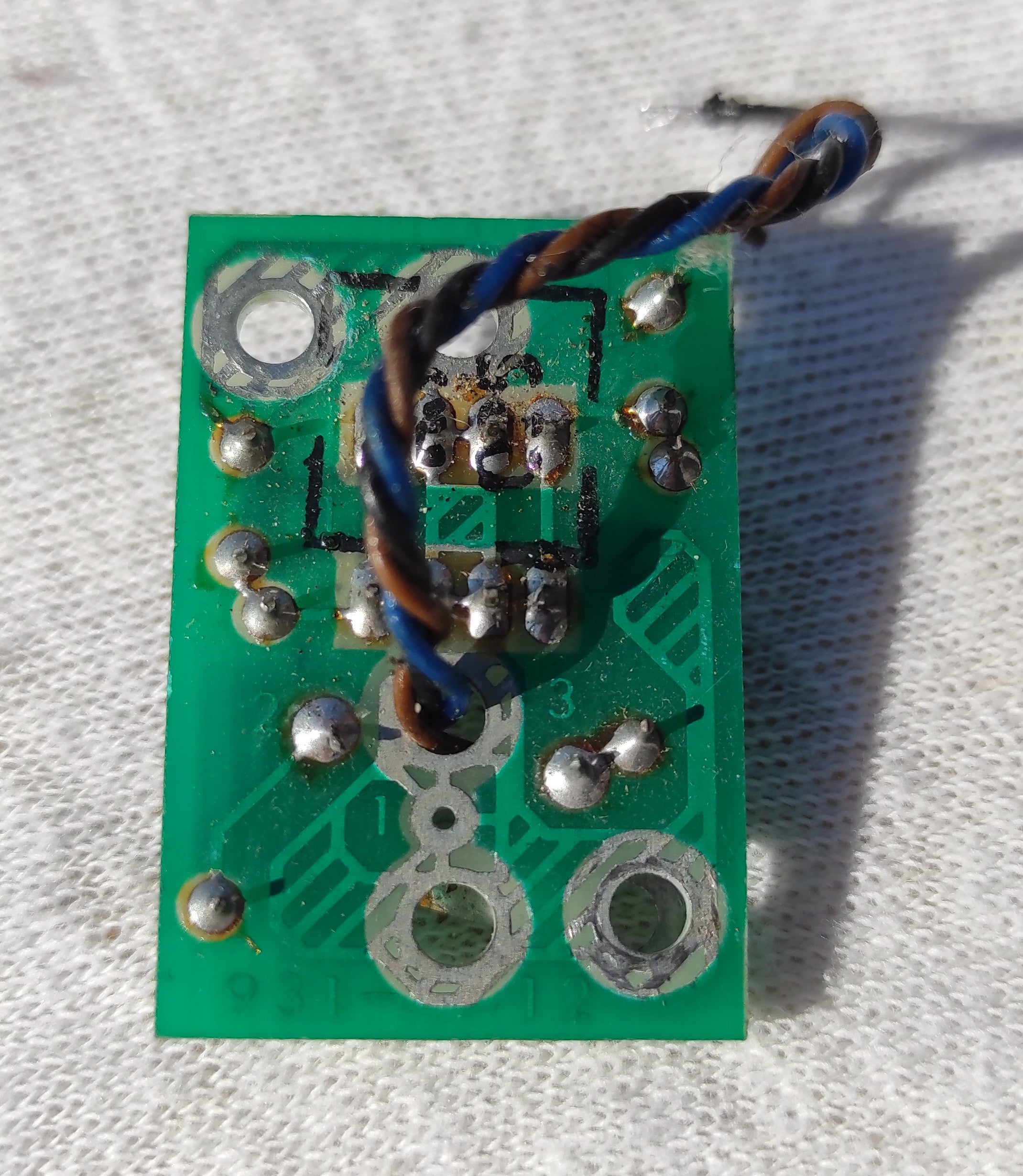 Studer B67 XLR connector PCB