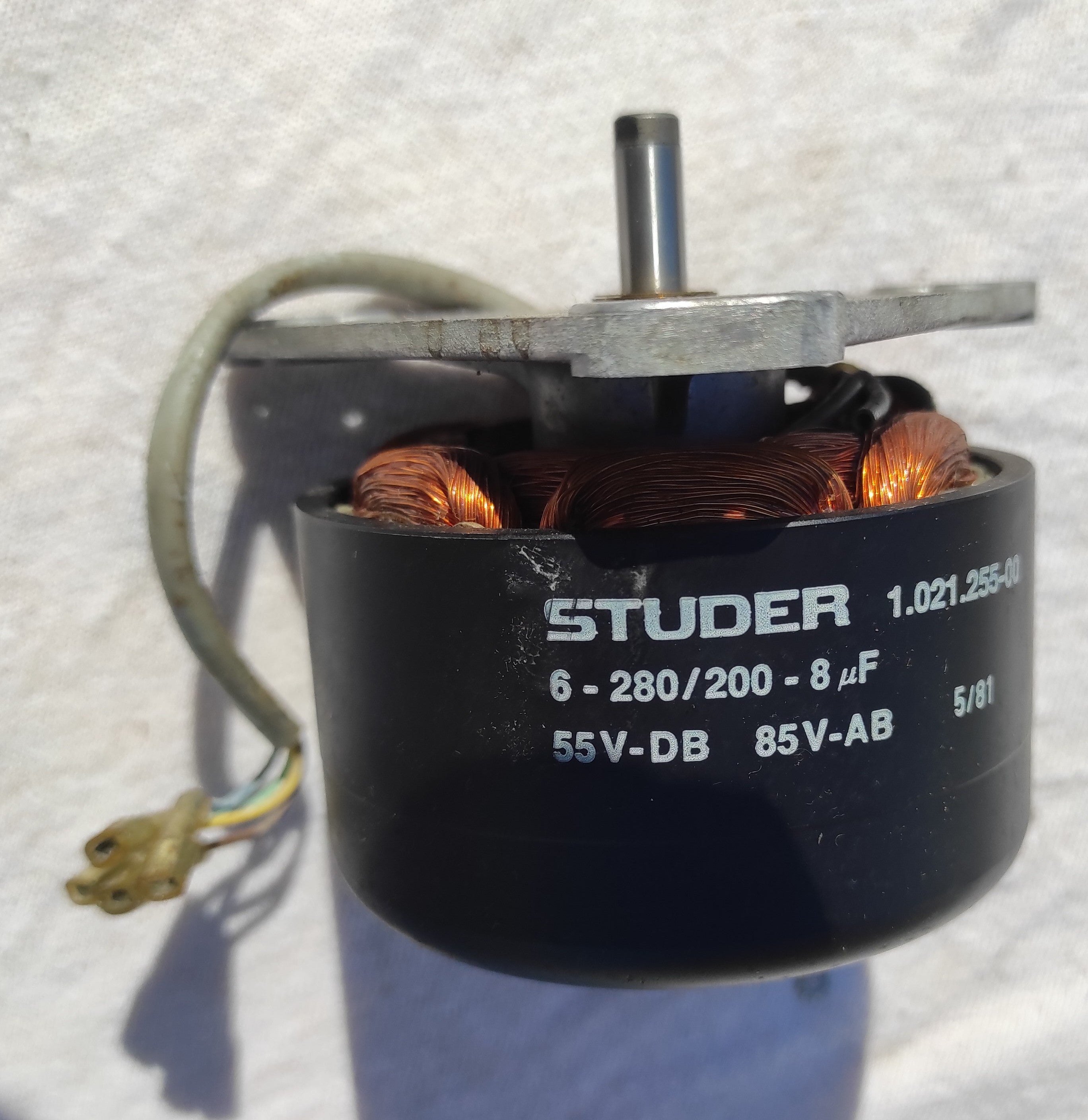 Studer ReVox B67 reel motor working, in good condition #3