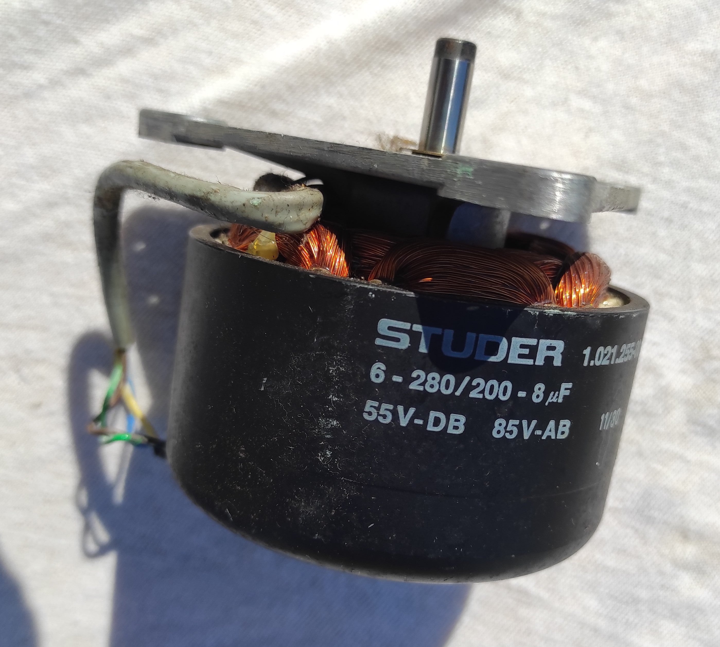Studer ReVox B67 reel motor working, in good condition #4