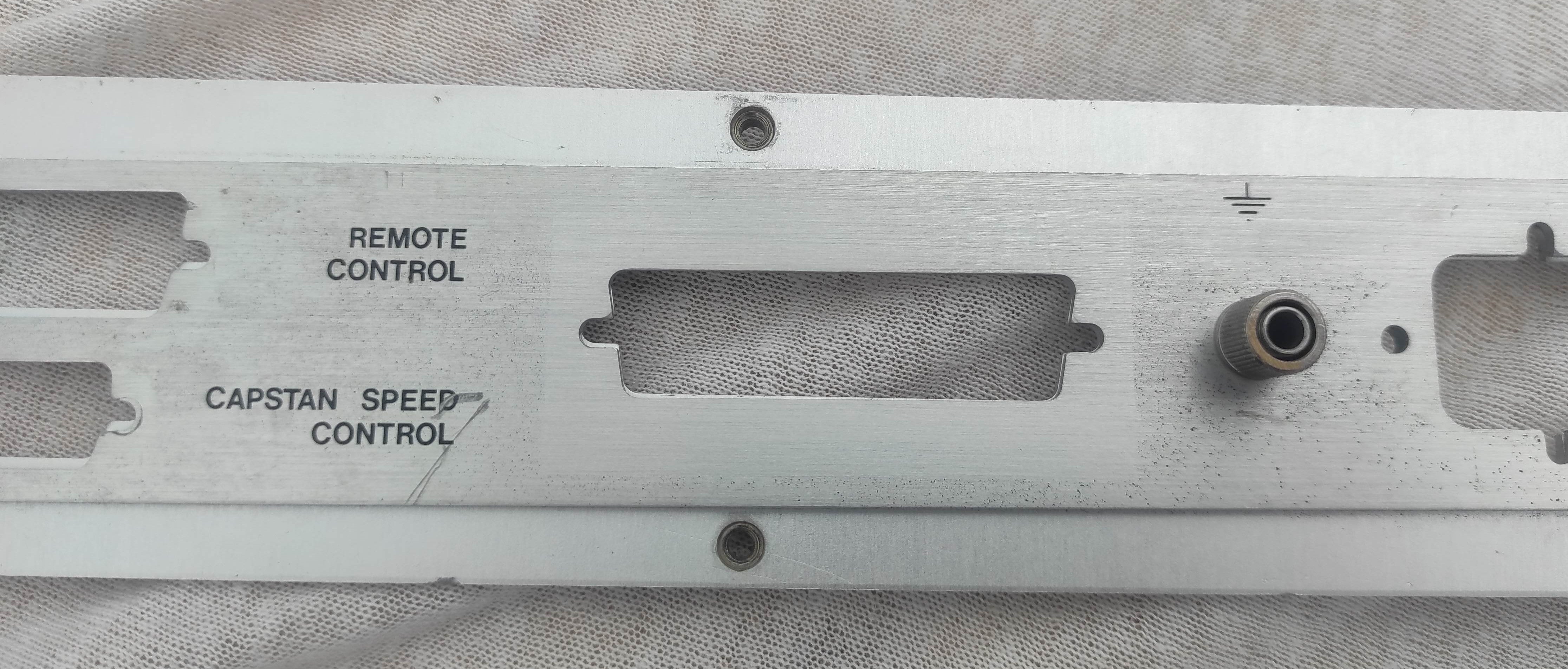 Studer ReVox B67 connectors panel #3