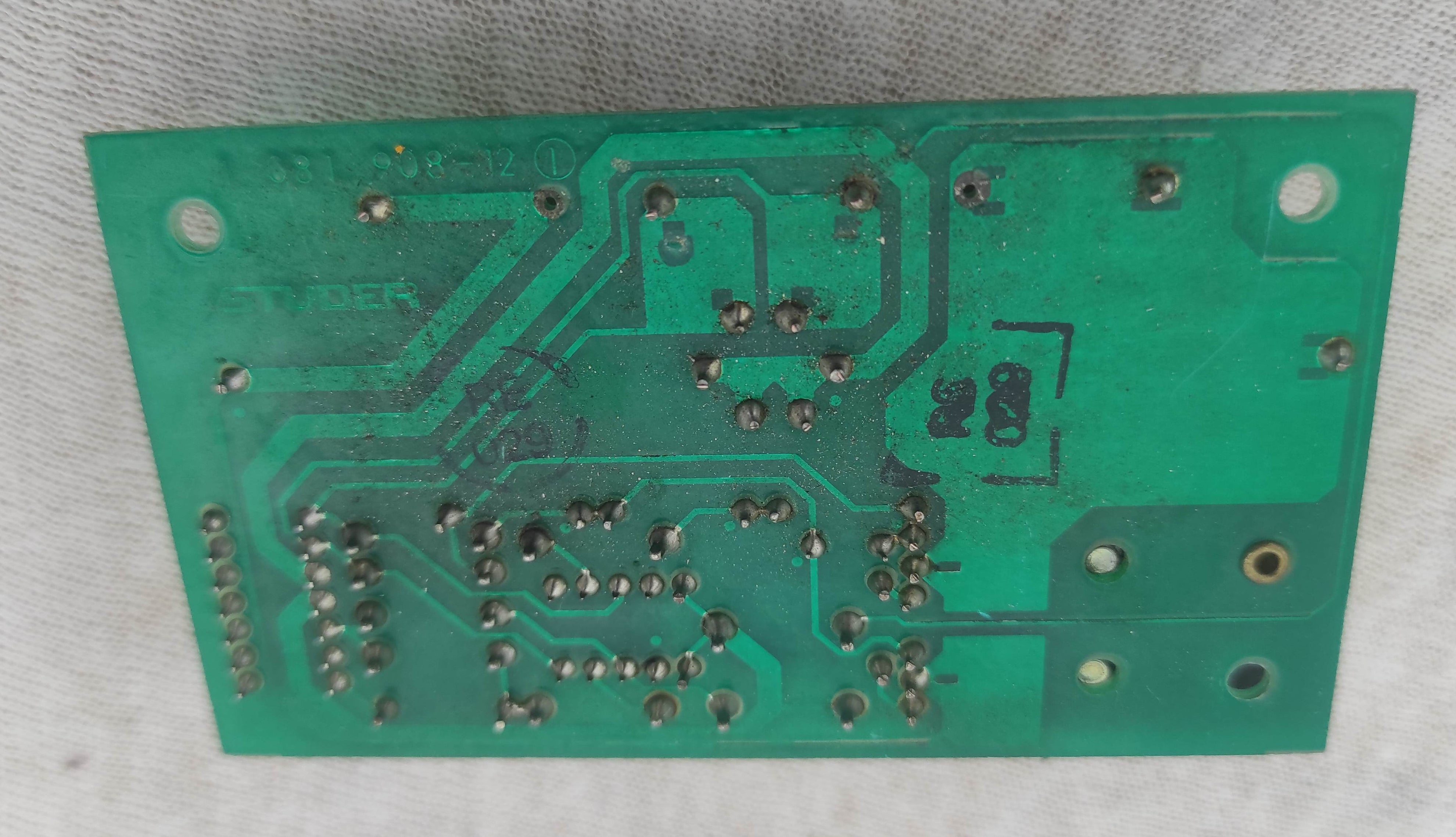 STUDER B67 Monitor Amplifier PCB 1.081.908-12 not tested