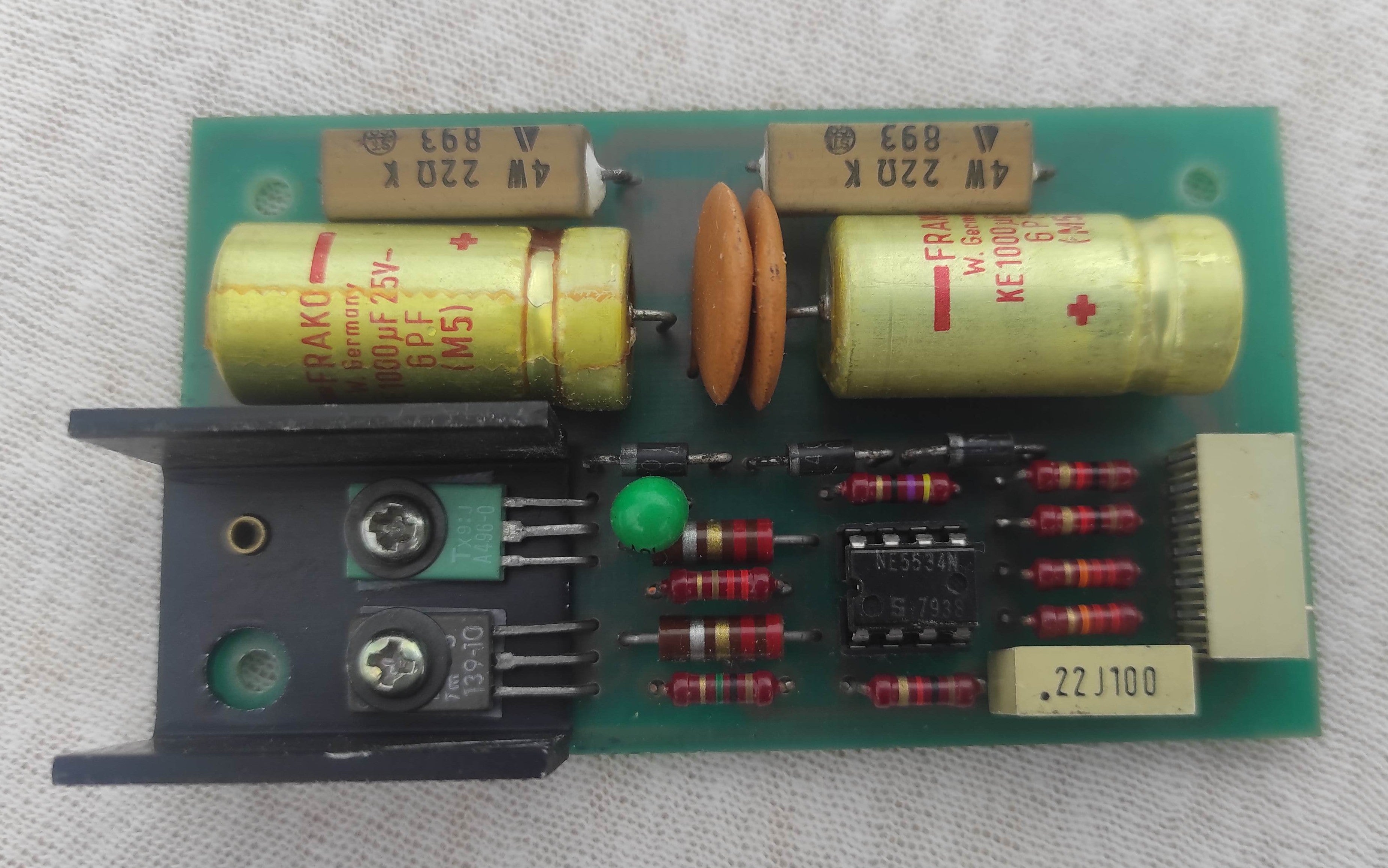 STUDER B67 Monitor Amplifier PCB 1.081.908-12 not tested