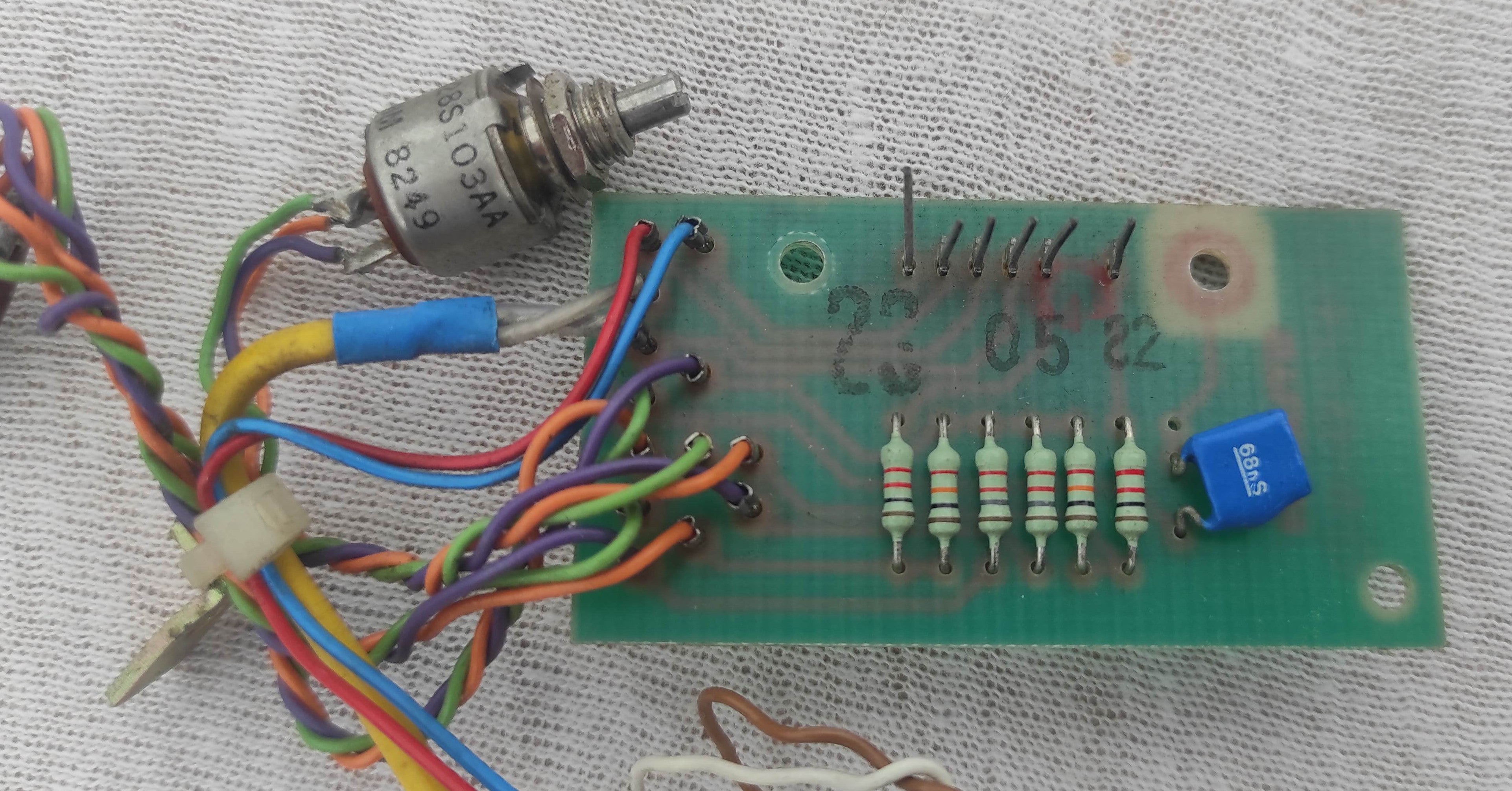 STUDER B67 Channel Volume Switch 1.167.752-12 PCB #2