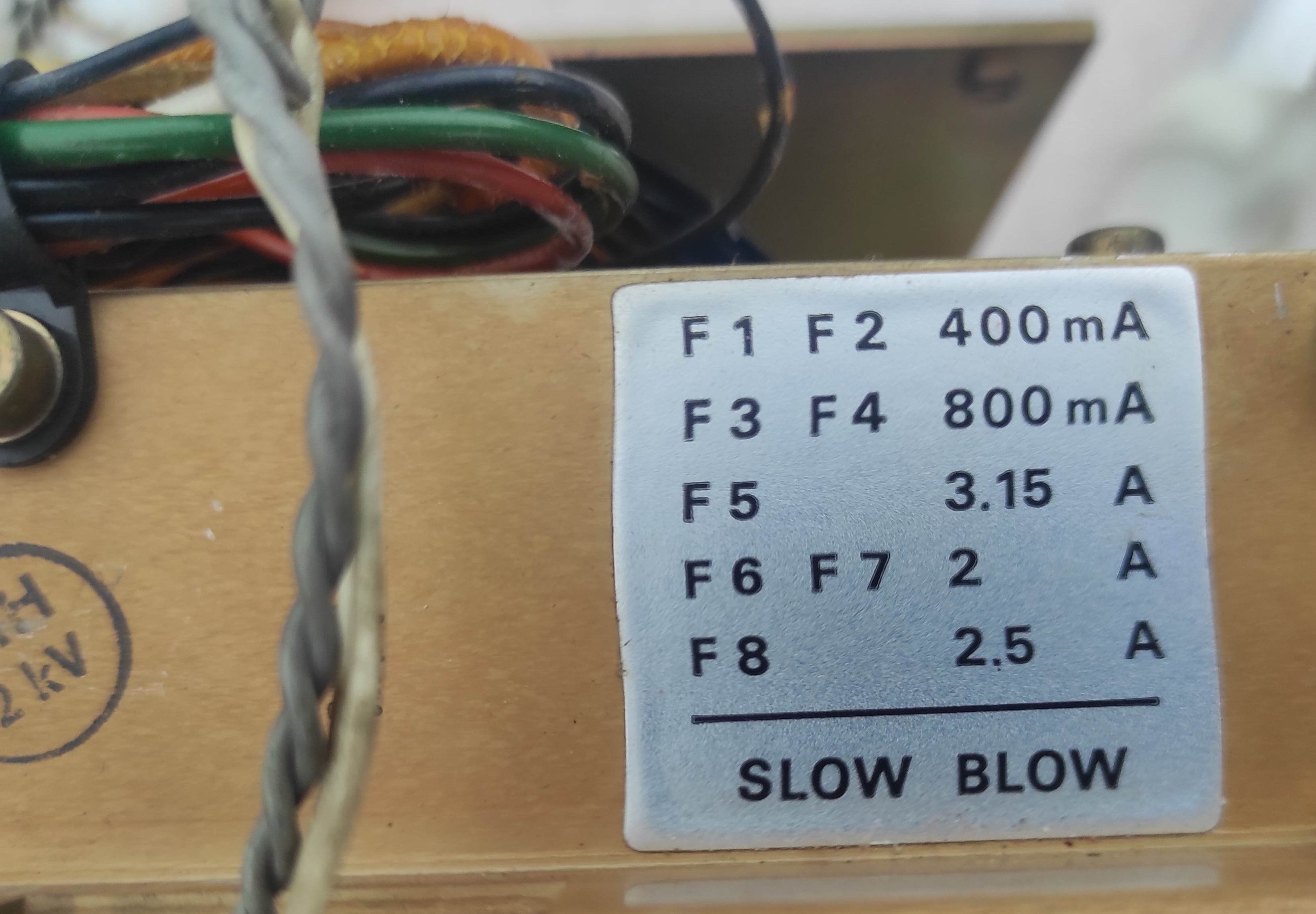 Studer B67 power supply transformer not tested #2