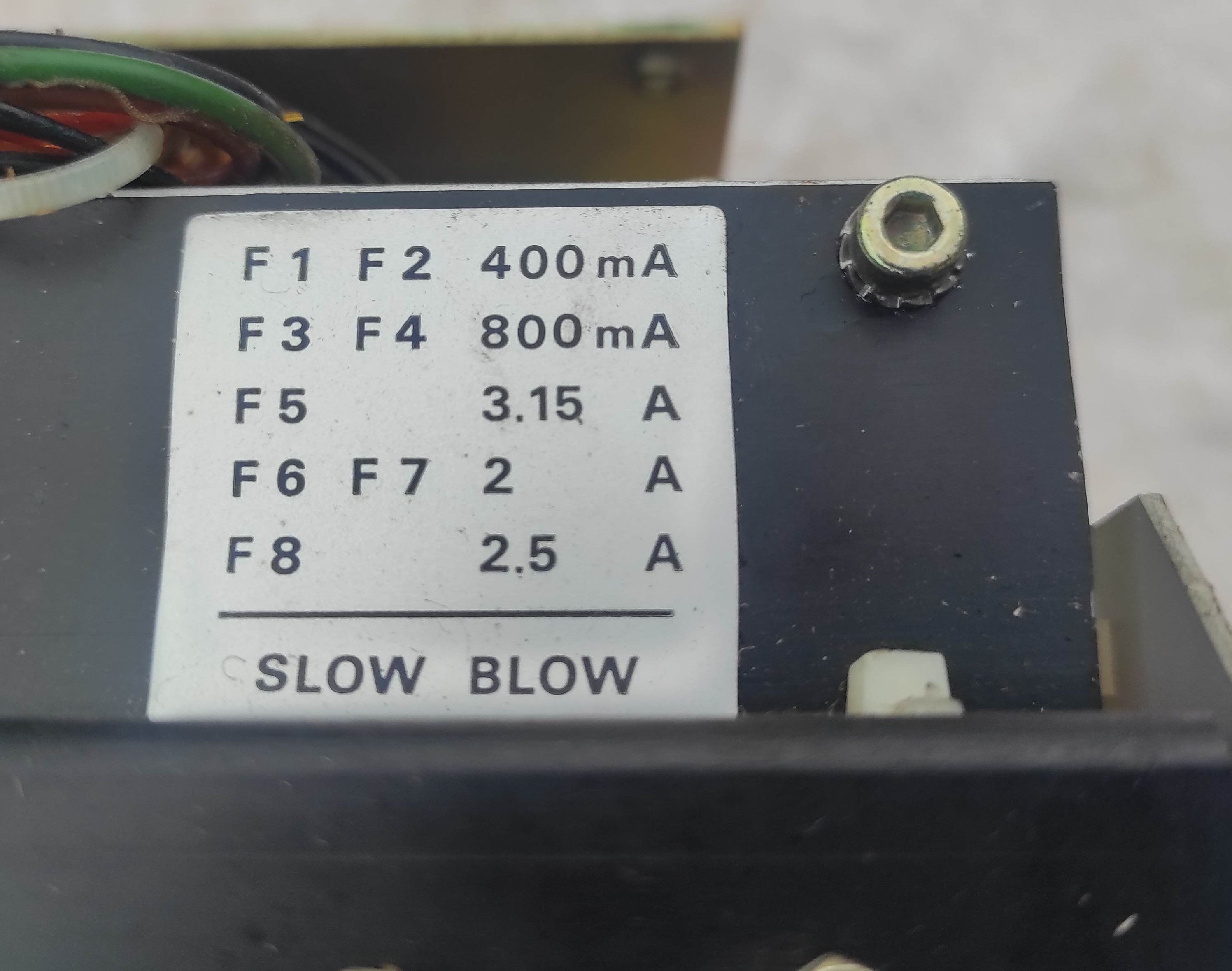 Studer B67 power supply transformer not tested #3