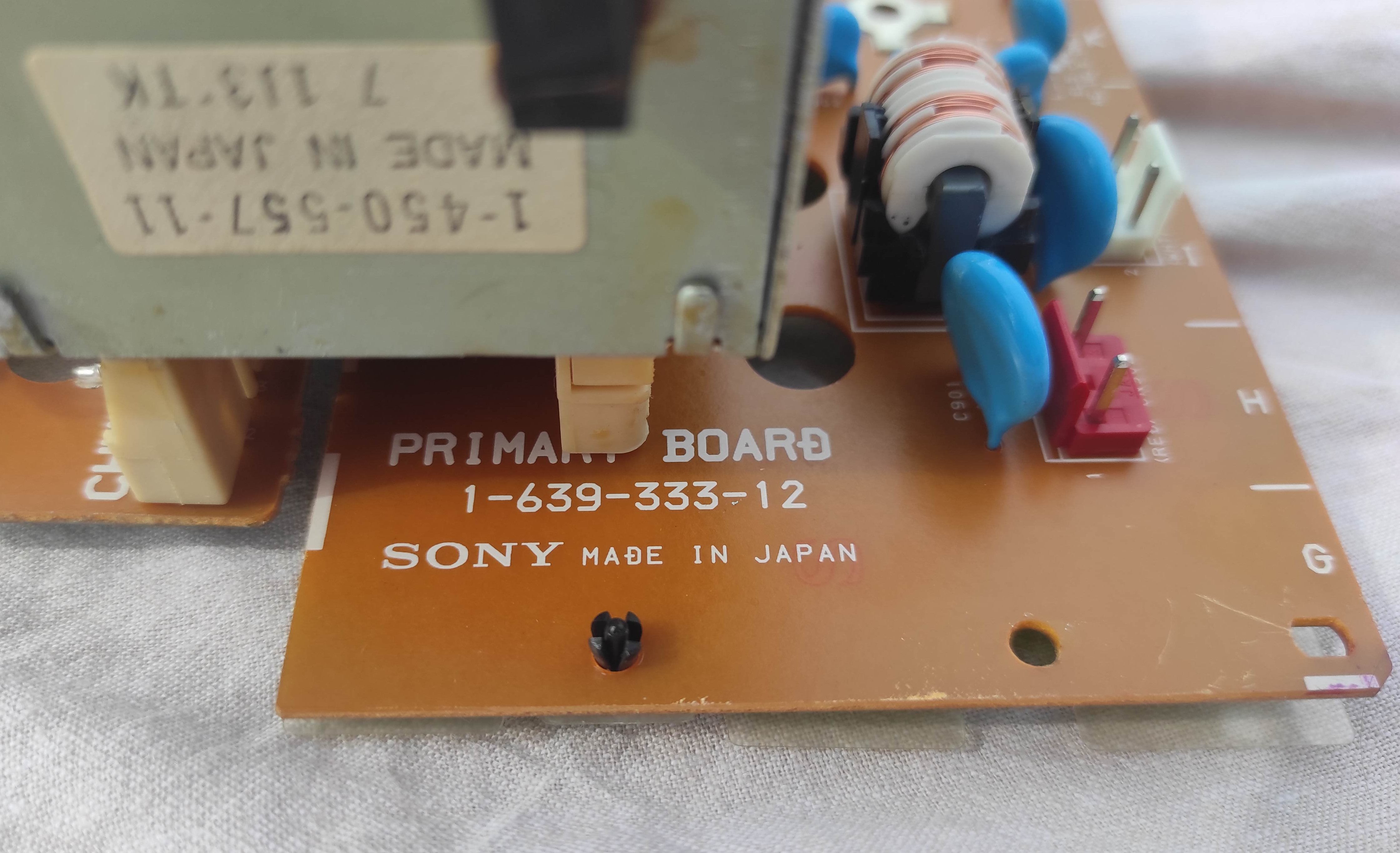 SONY DTC-670 DAT Transformer power primary PCB not checked