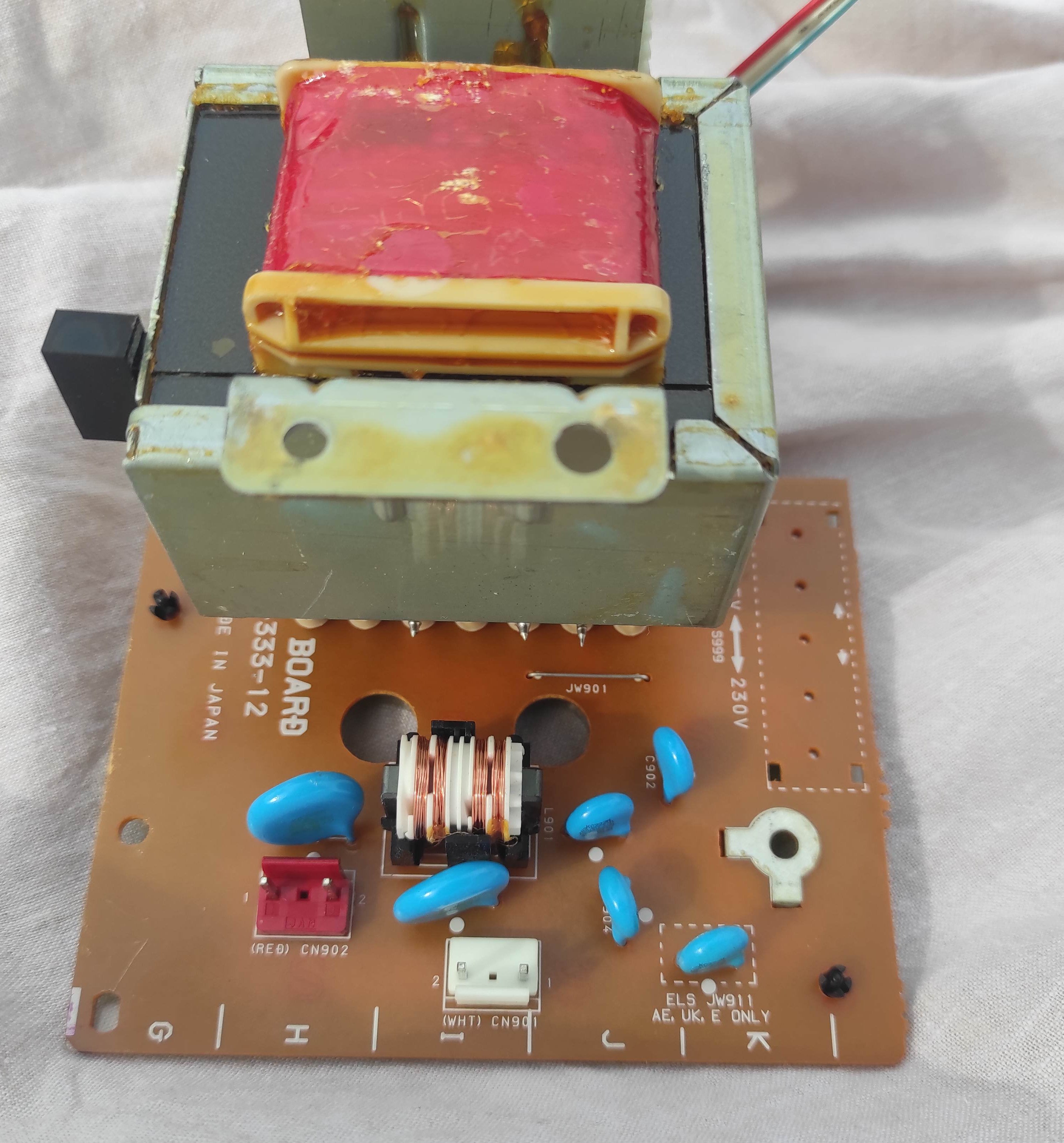 SONY DTC-670 DAT Transformer power primary PCB not checked