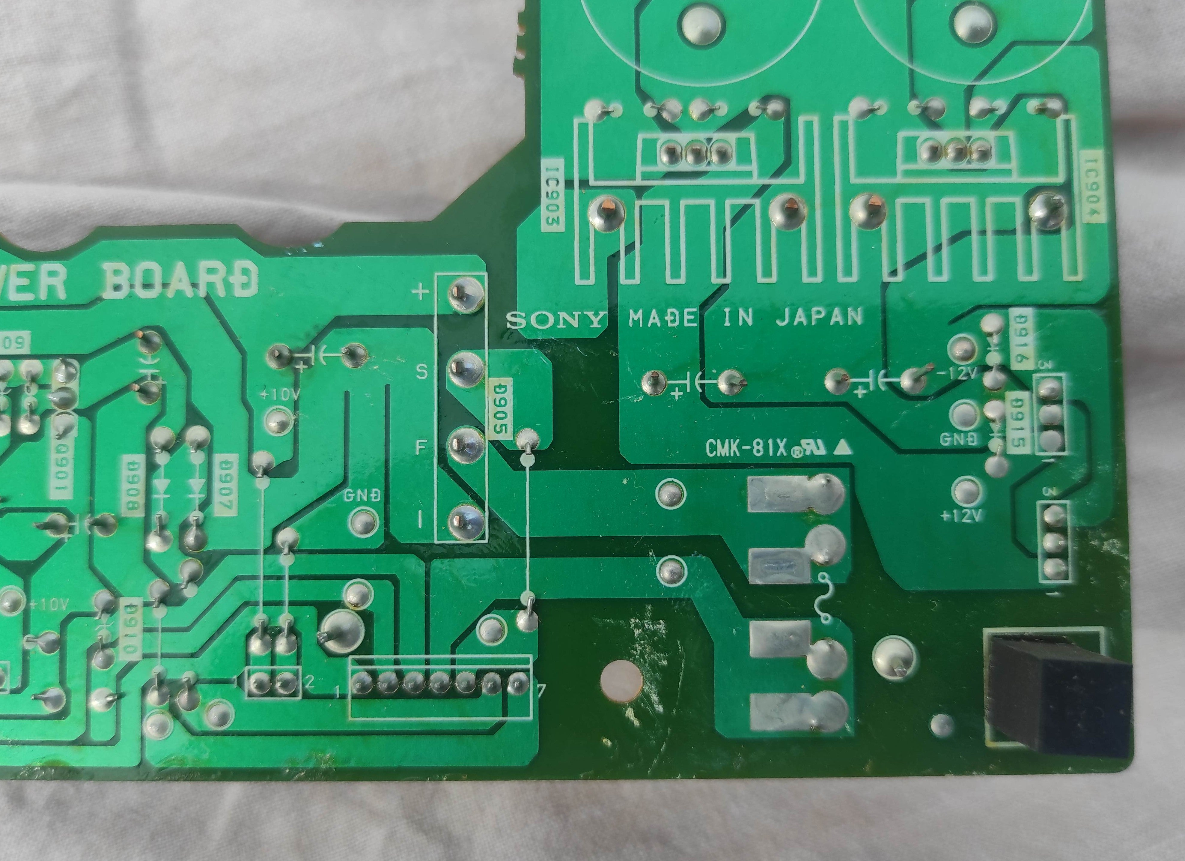 SONY DTC-670 DAT  power supply PCB not checked