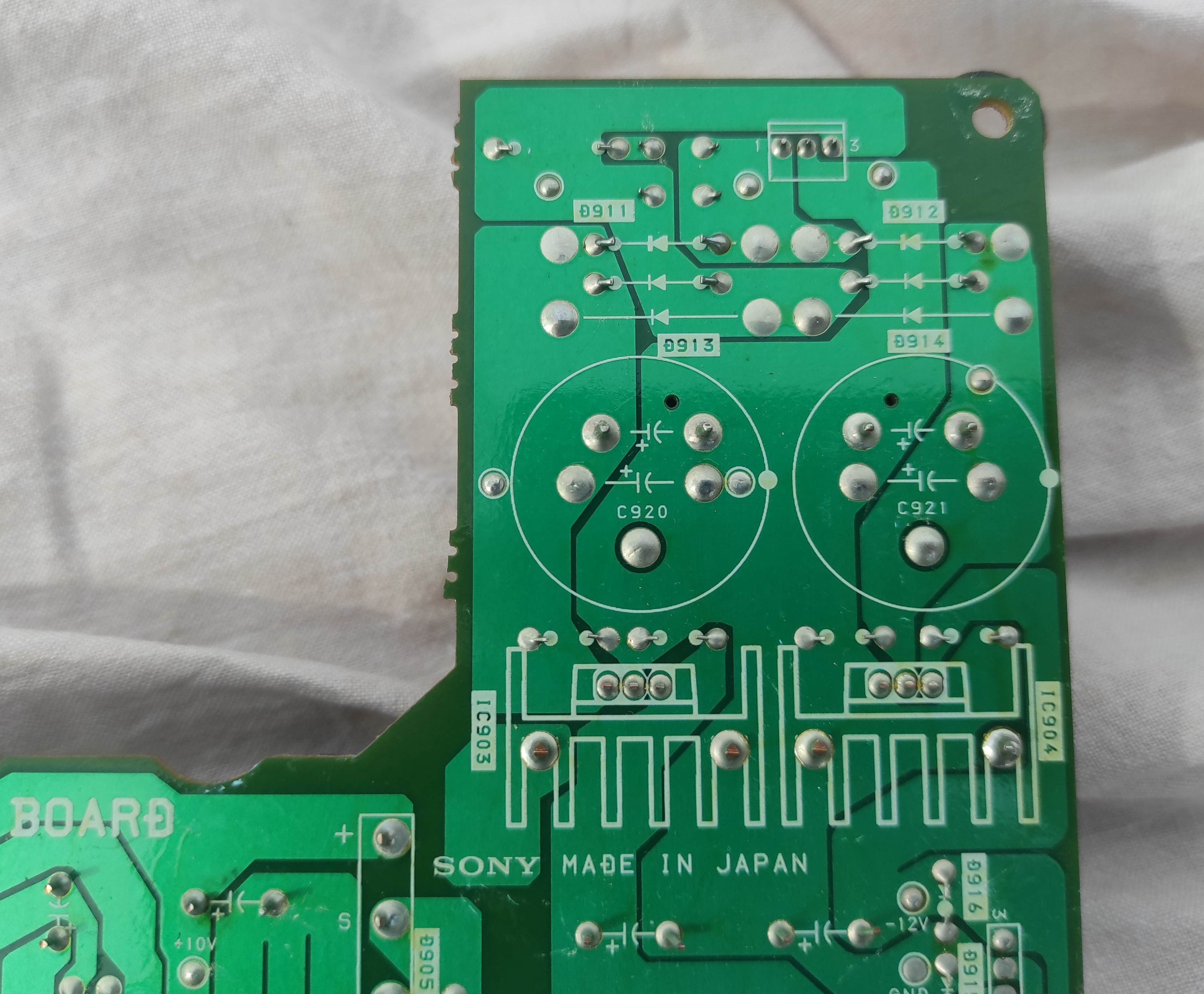 SONY DTC-670 DAT  power supply PCB not checked