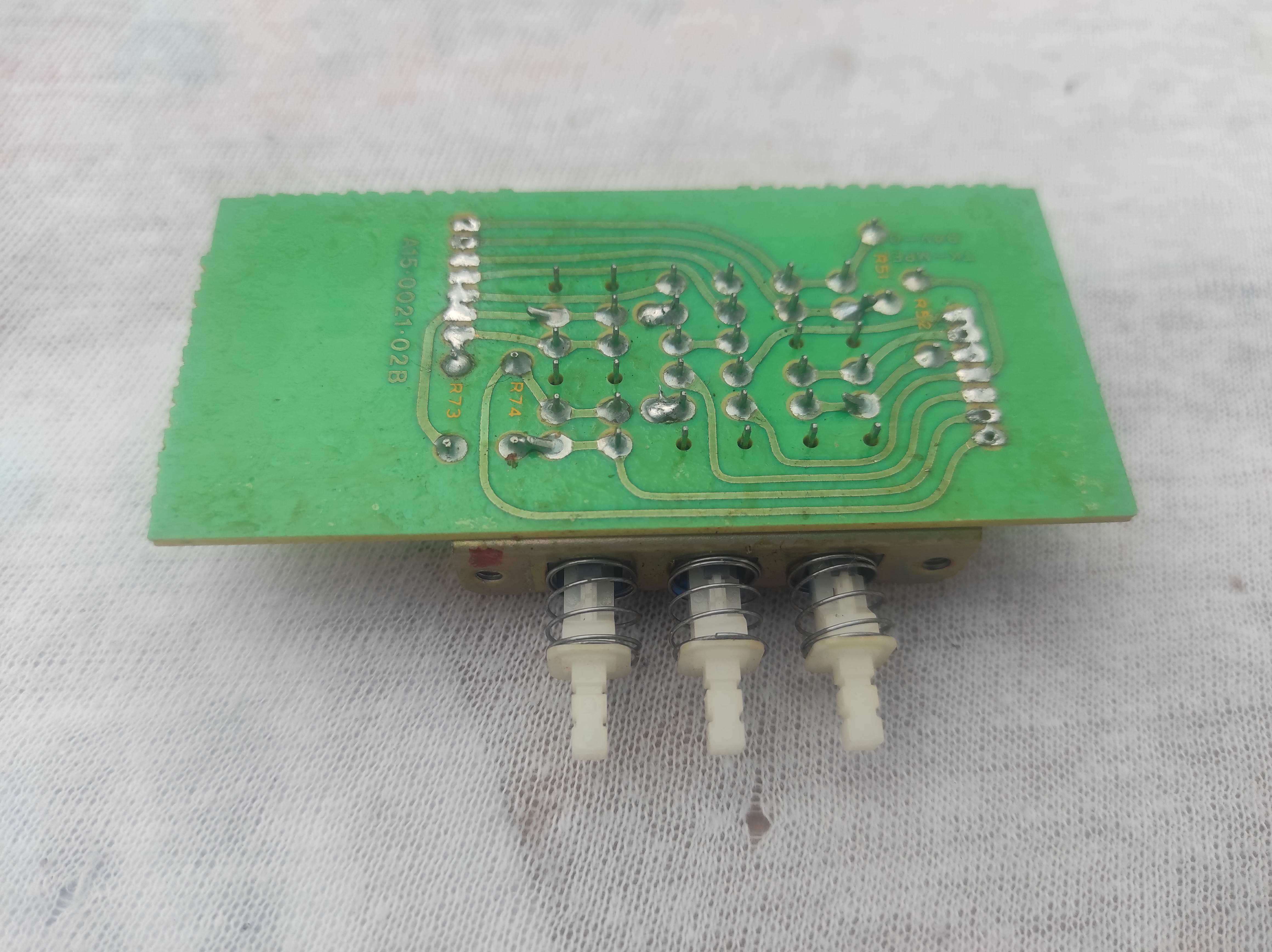 Accuphase E-203 Loudness Switch PCB working
