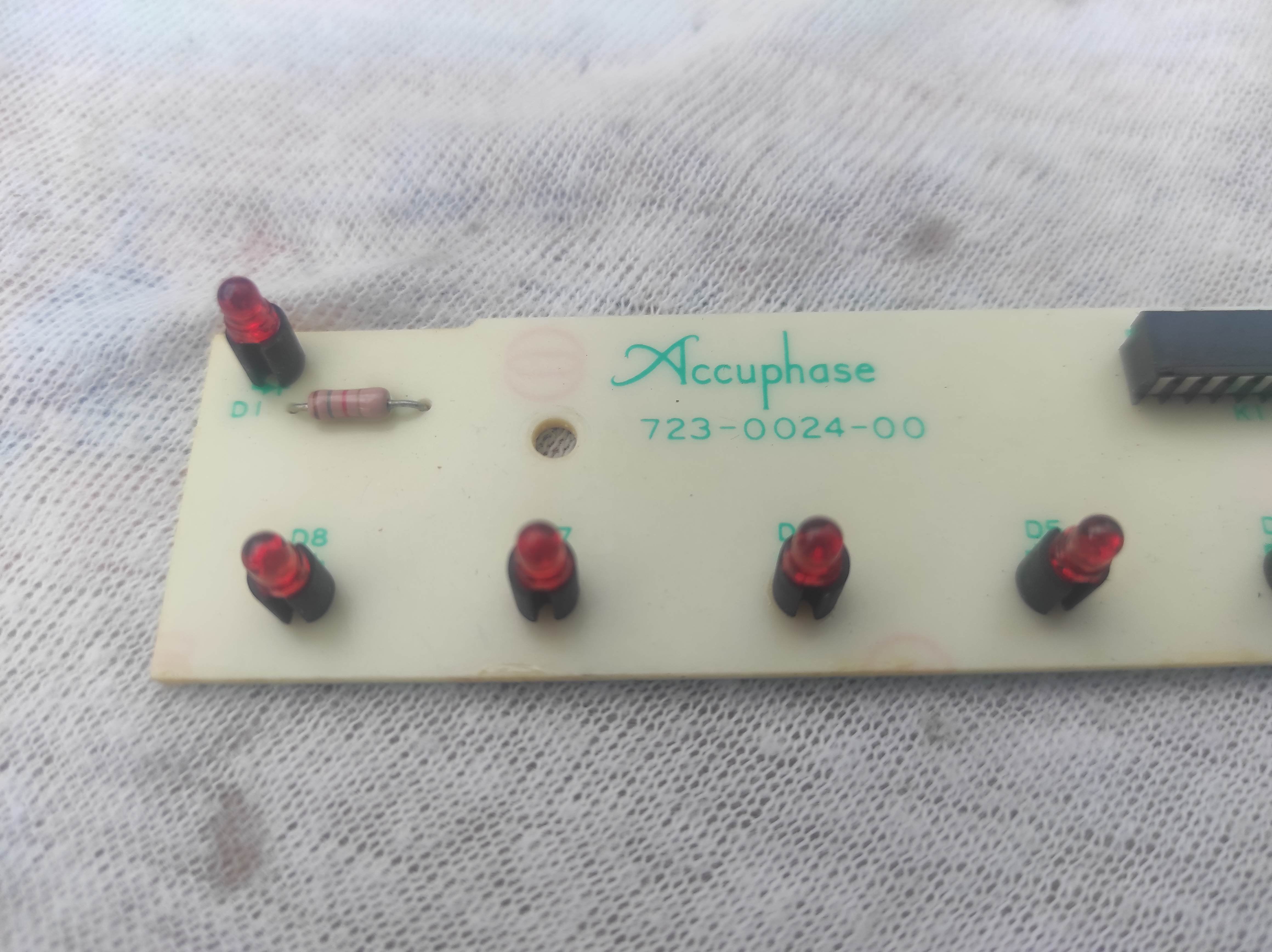 Accuphase E-206 LED assembly PCB
