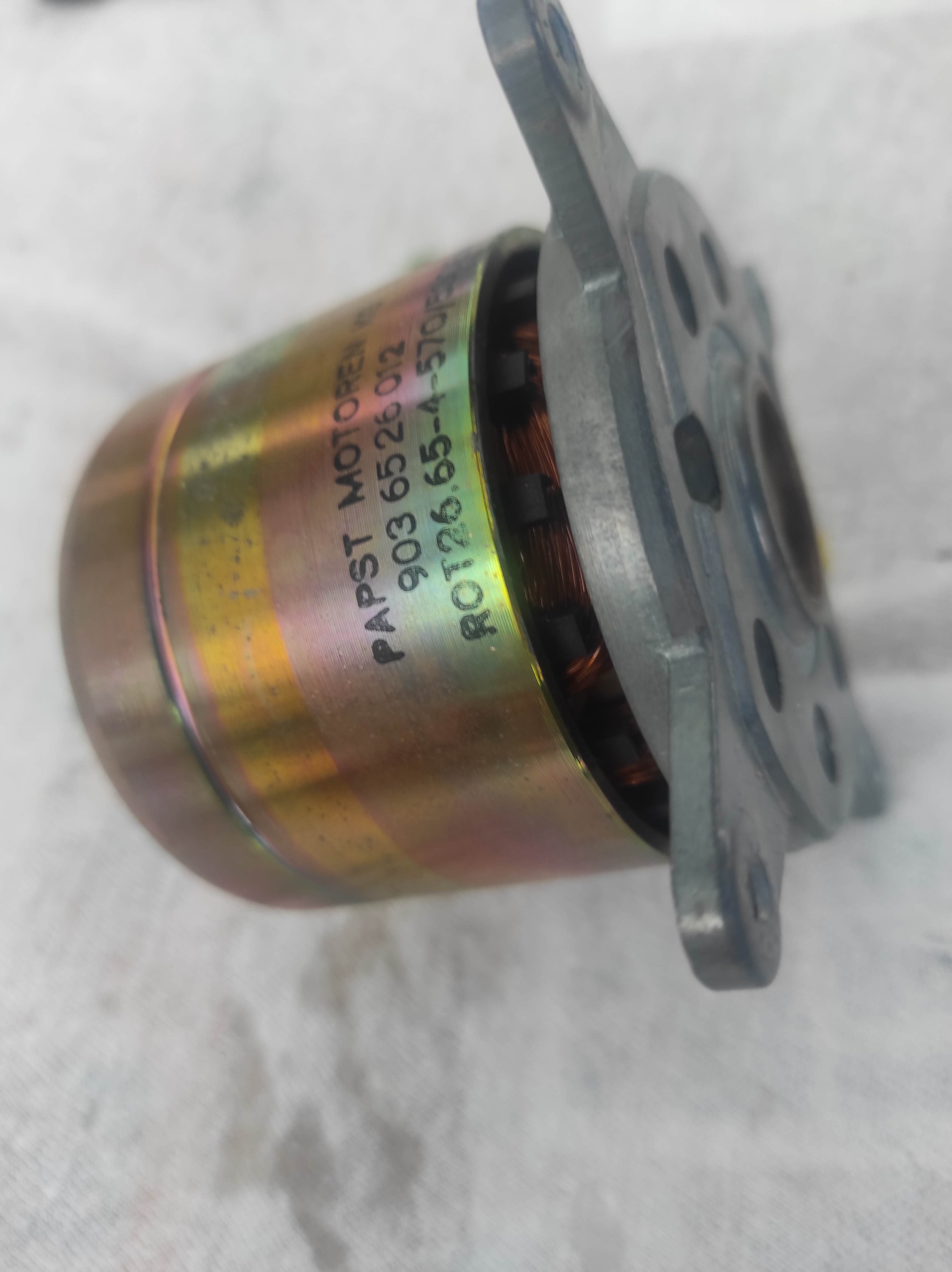 ASC 5000 Papst reel motor working