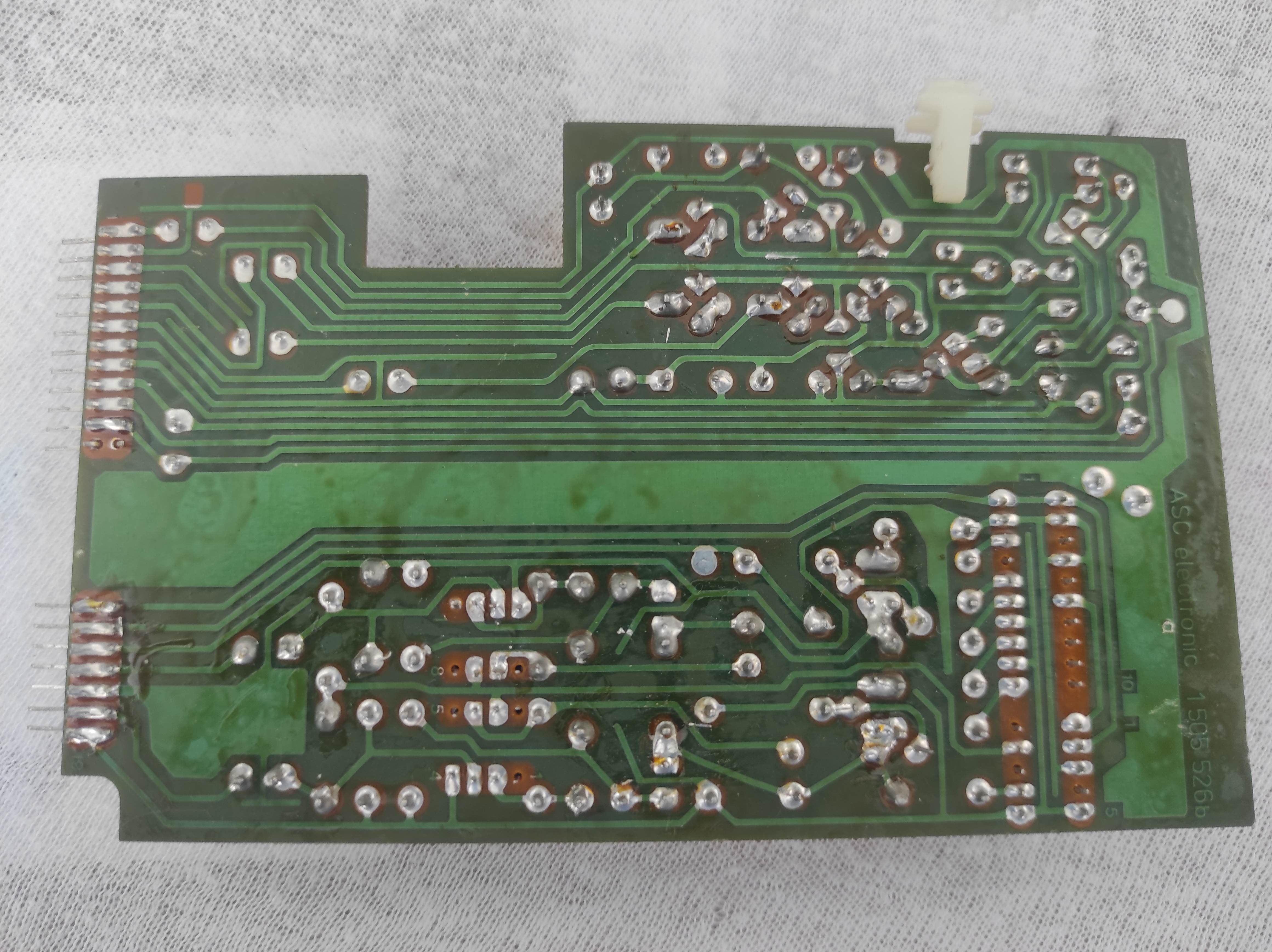 ASC AS 5000 reel machine mix- and output  amplifier PCB not tested