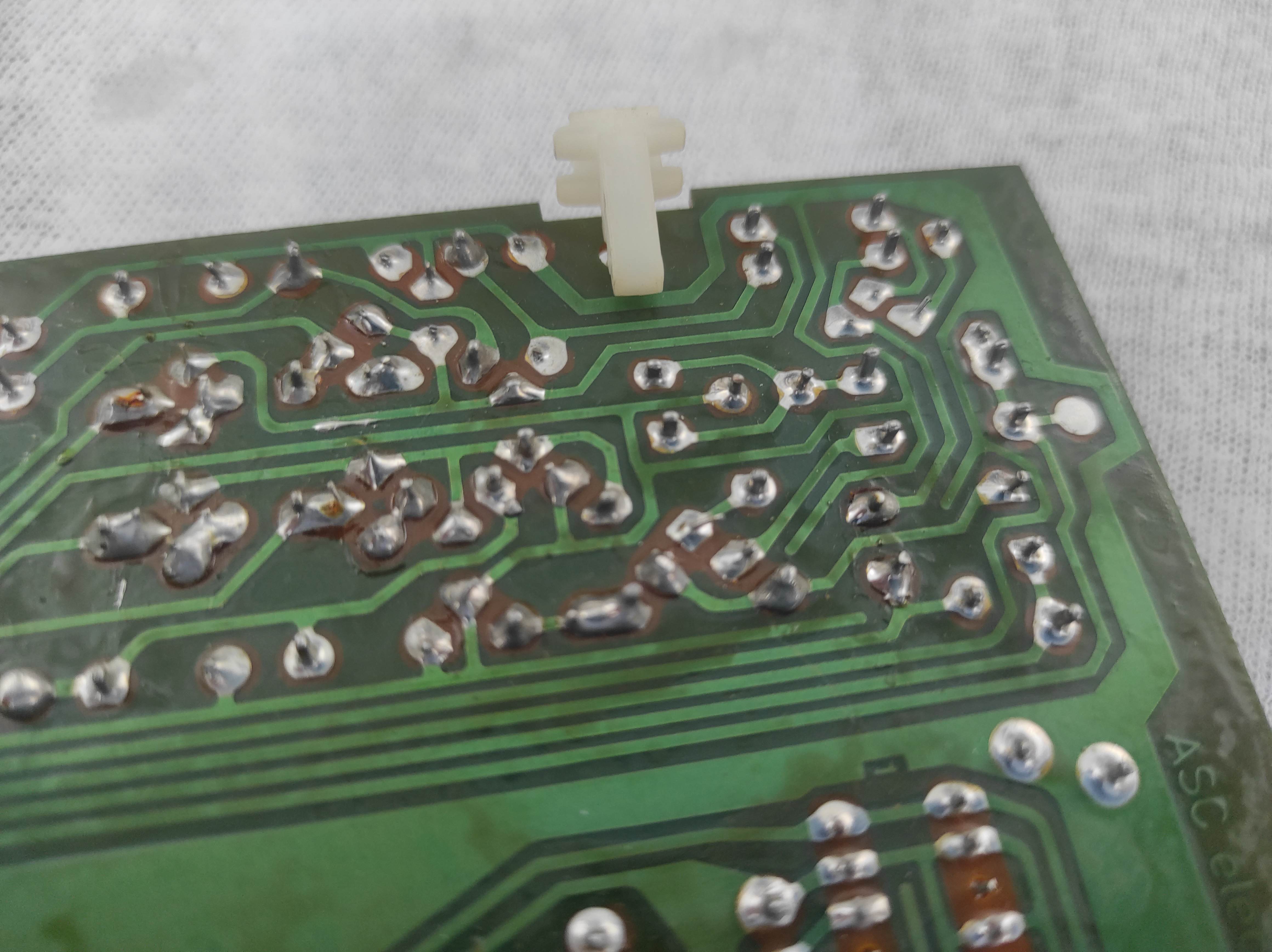 ASC AS 5000 reel machine mix- and output  amplifier PCB not tested