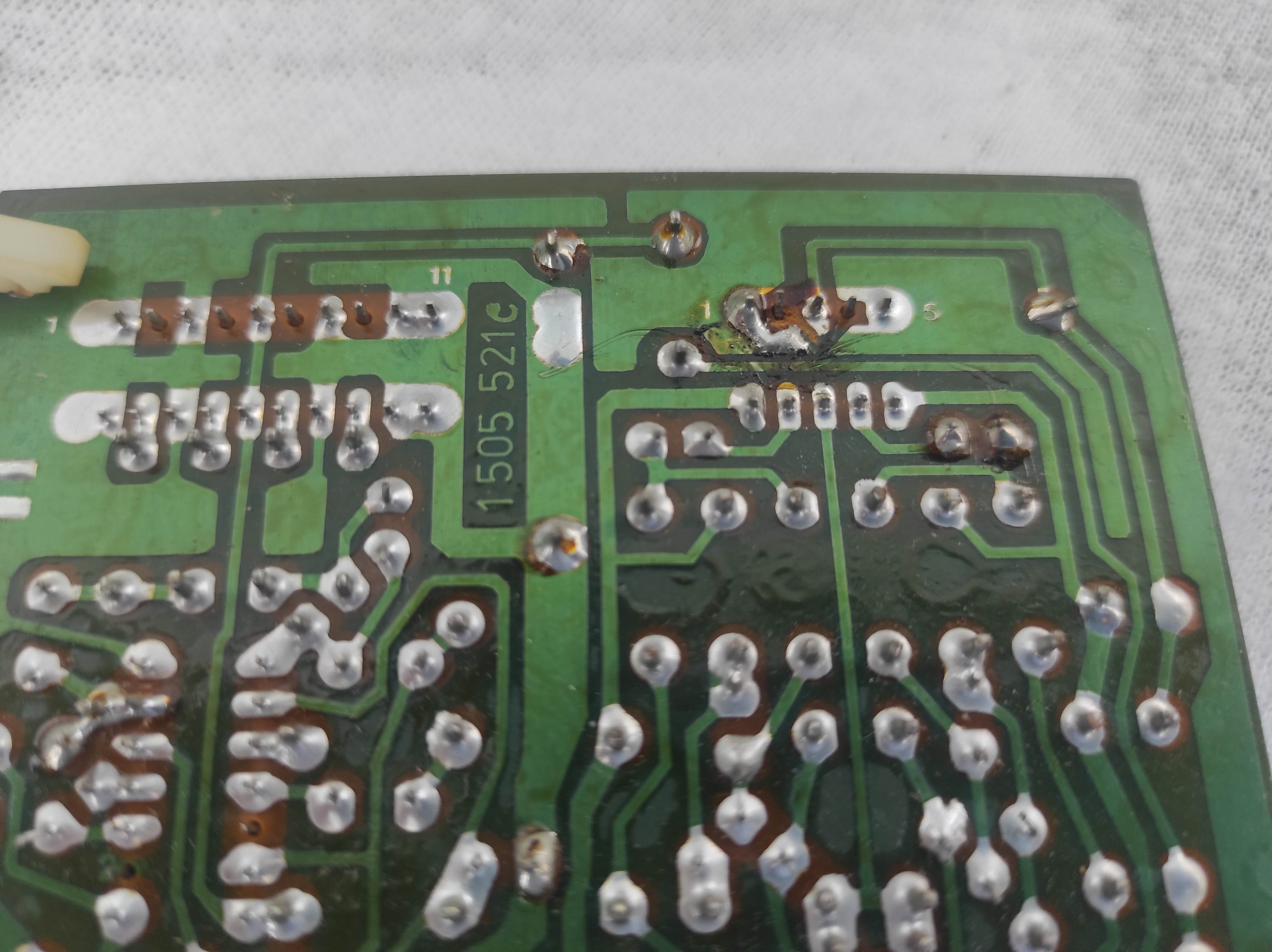 ASC AS 5000 reel machine input amplifier PCB not tested #1