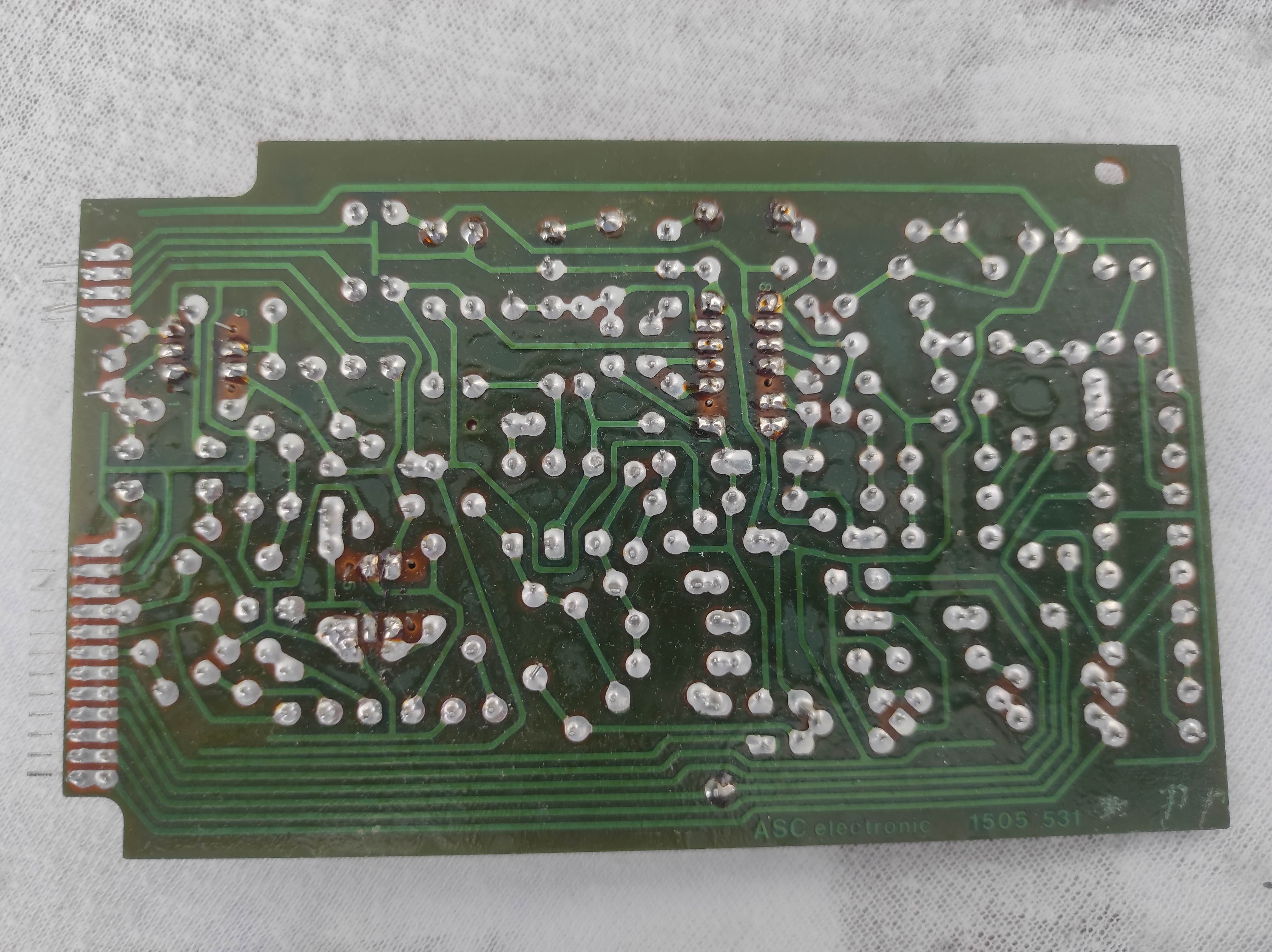 ASC AS 5000 reel machine input amplifier PCB not tested #1