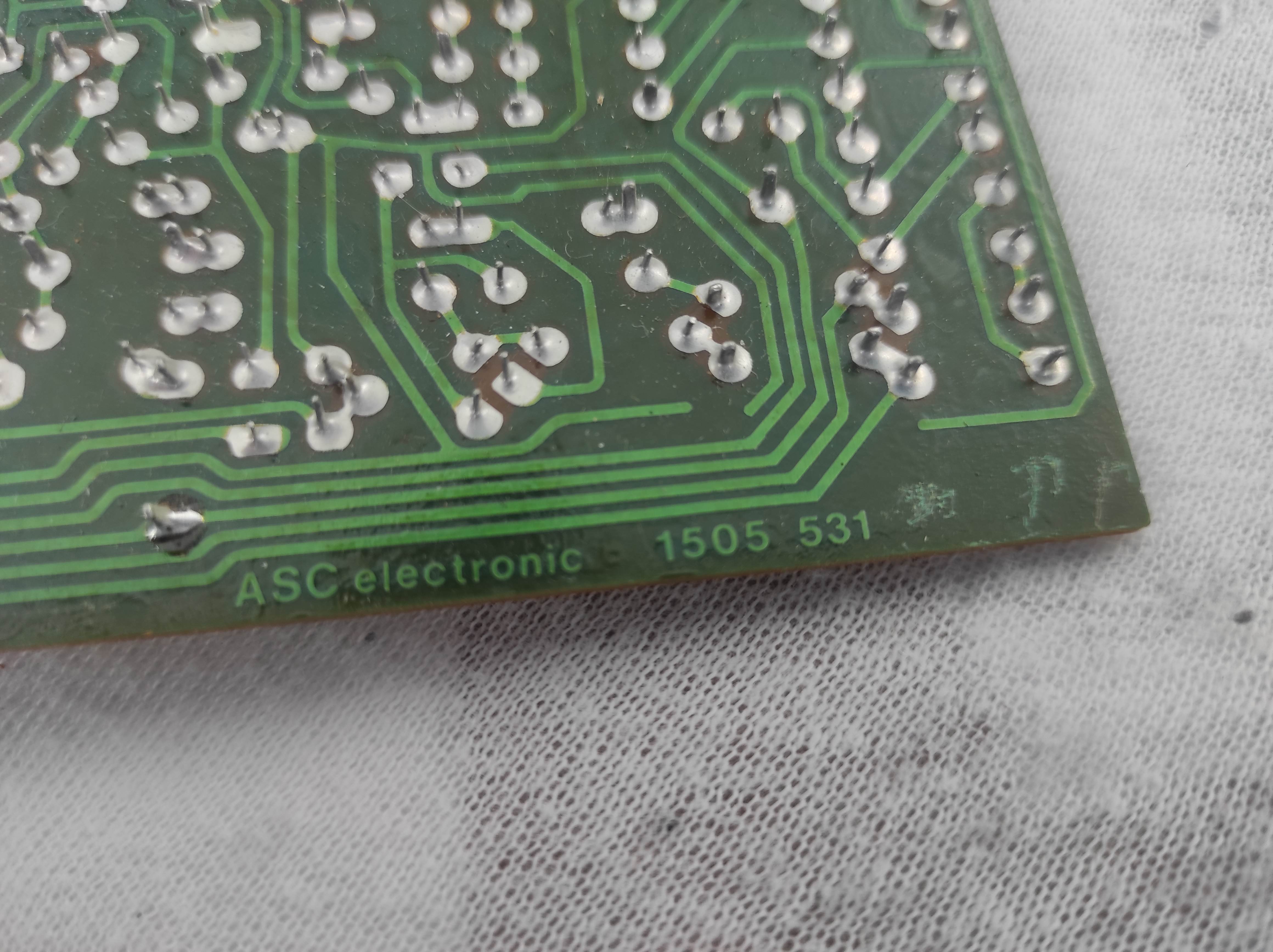 ASC AS 5000 reel machine input amplifier PCB not tested #1
