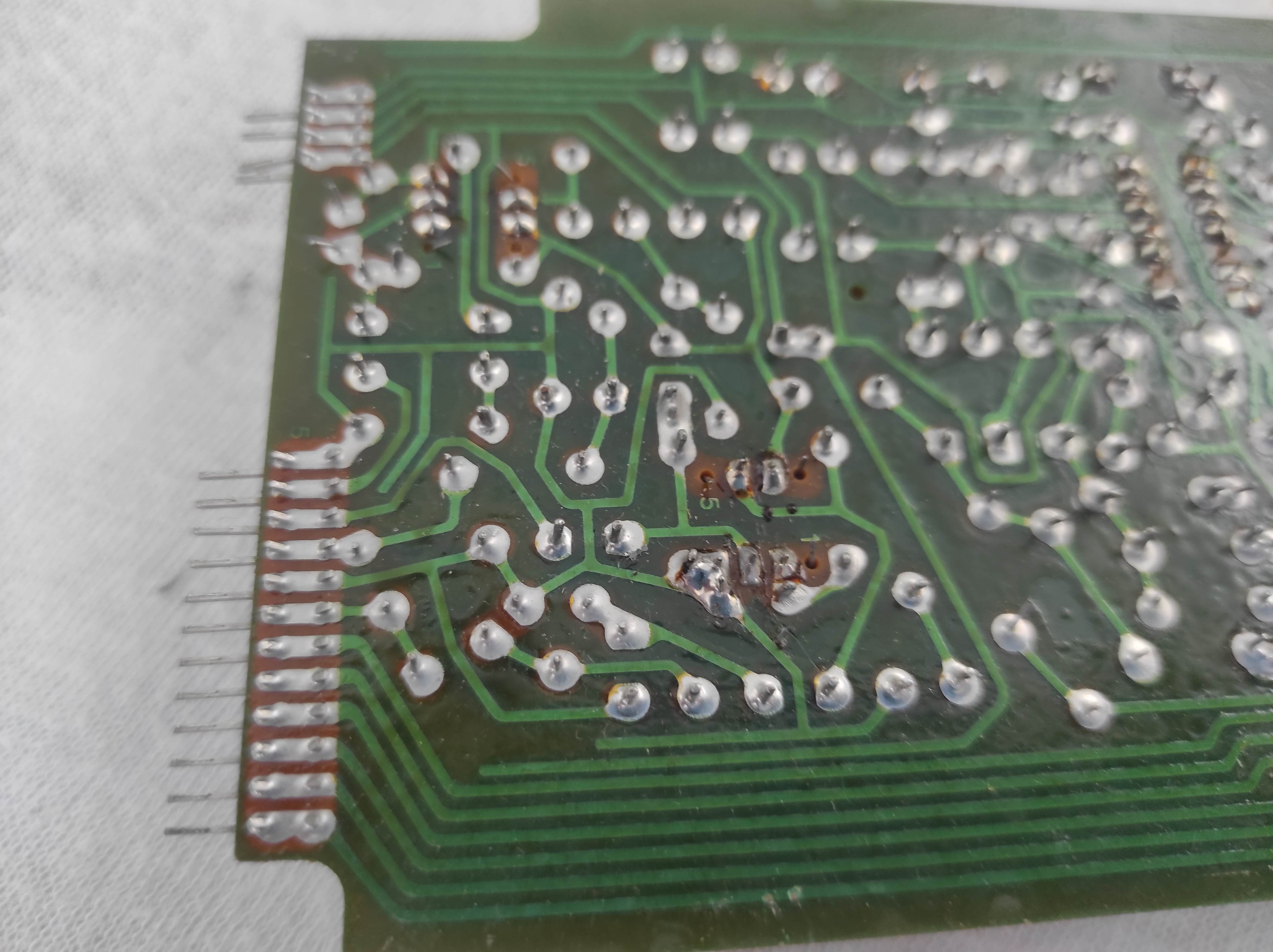 ASC AS 5000 reel machine input amplifier PCB not tested #1