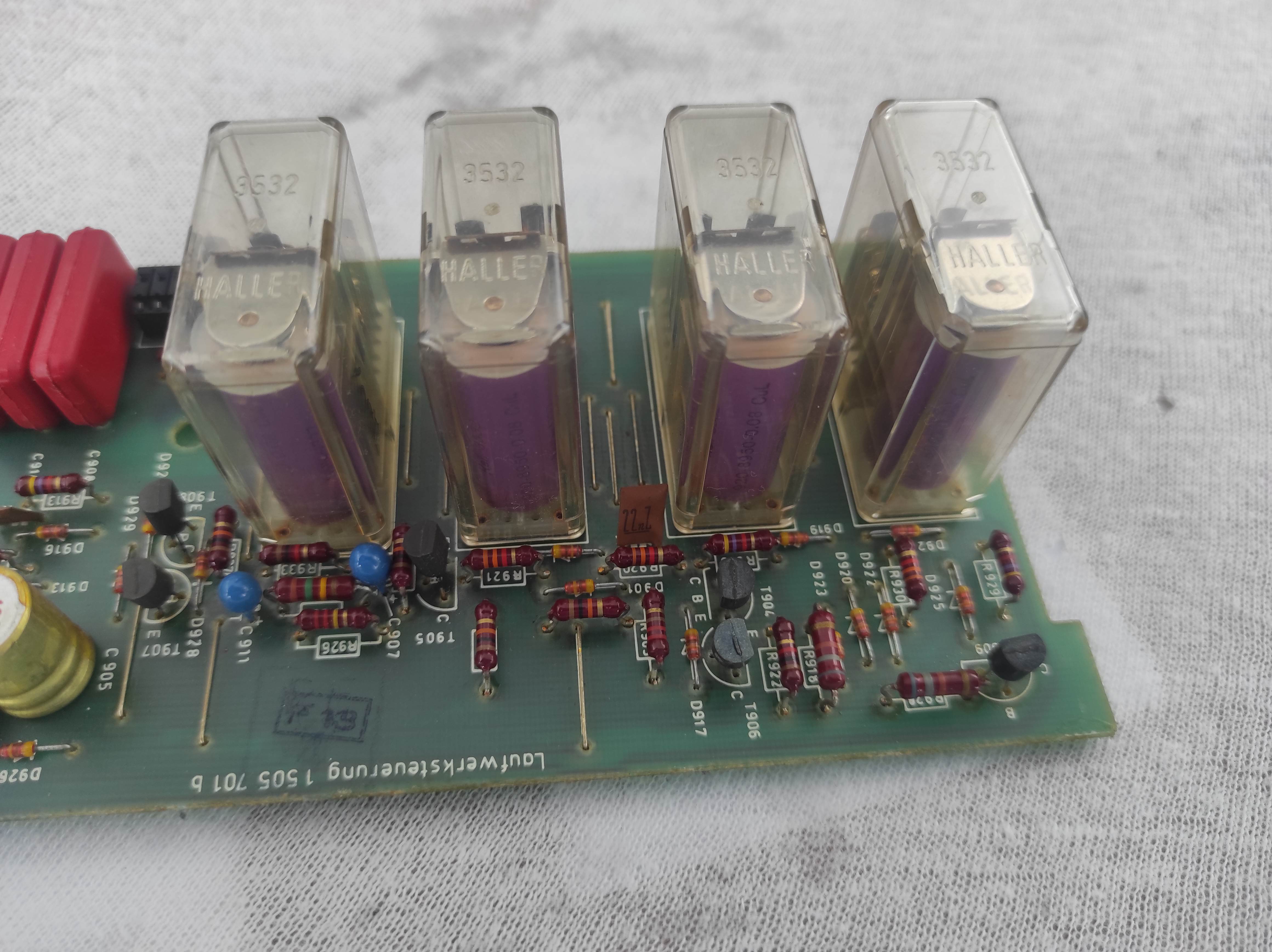 ASC AS 5000 reel machine drive control PCB not tested