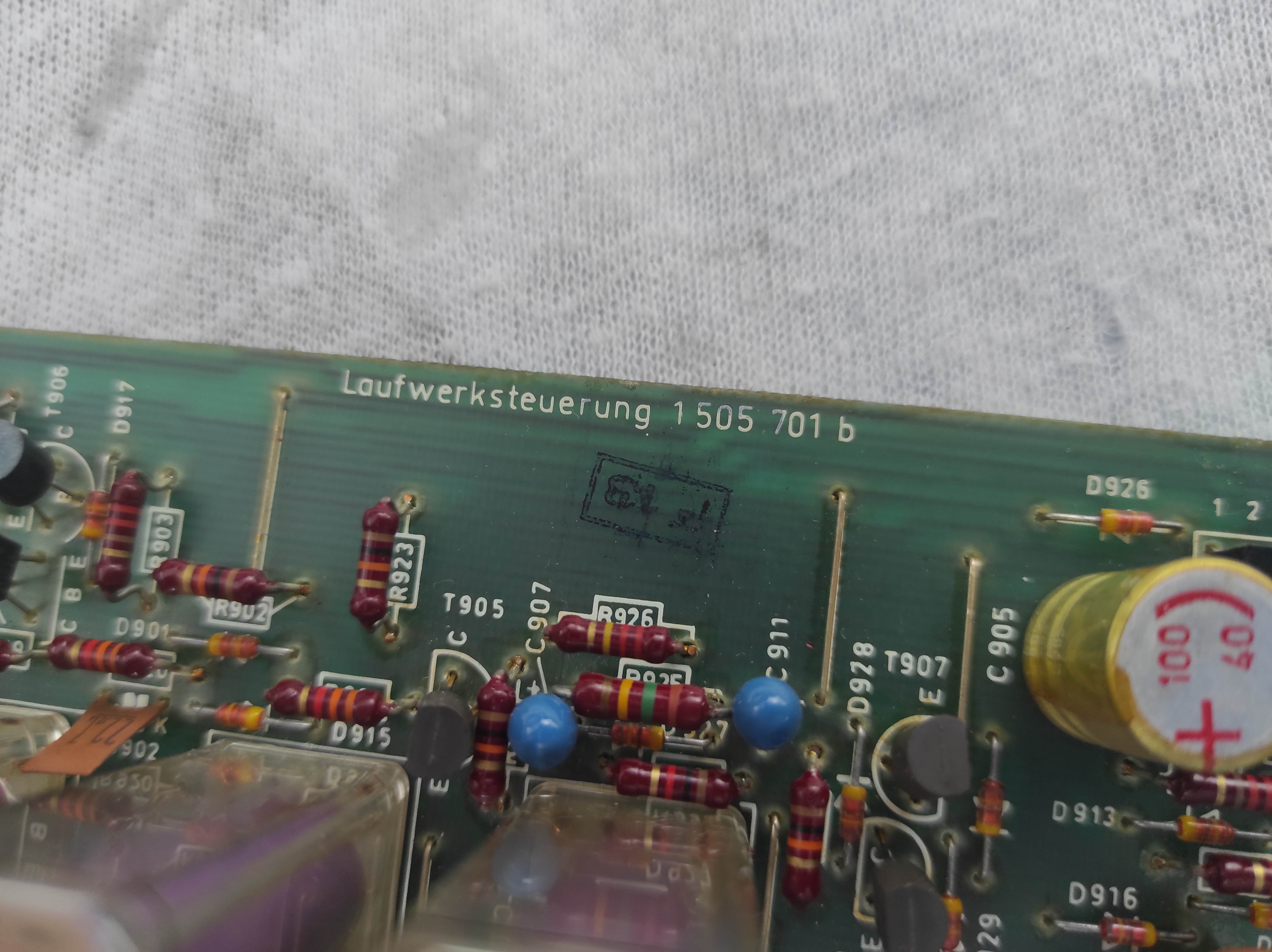 ASC AS 5000 reel machine drive control PCB not tested