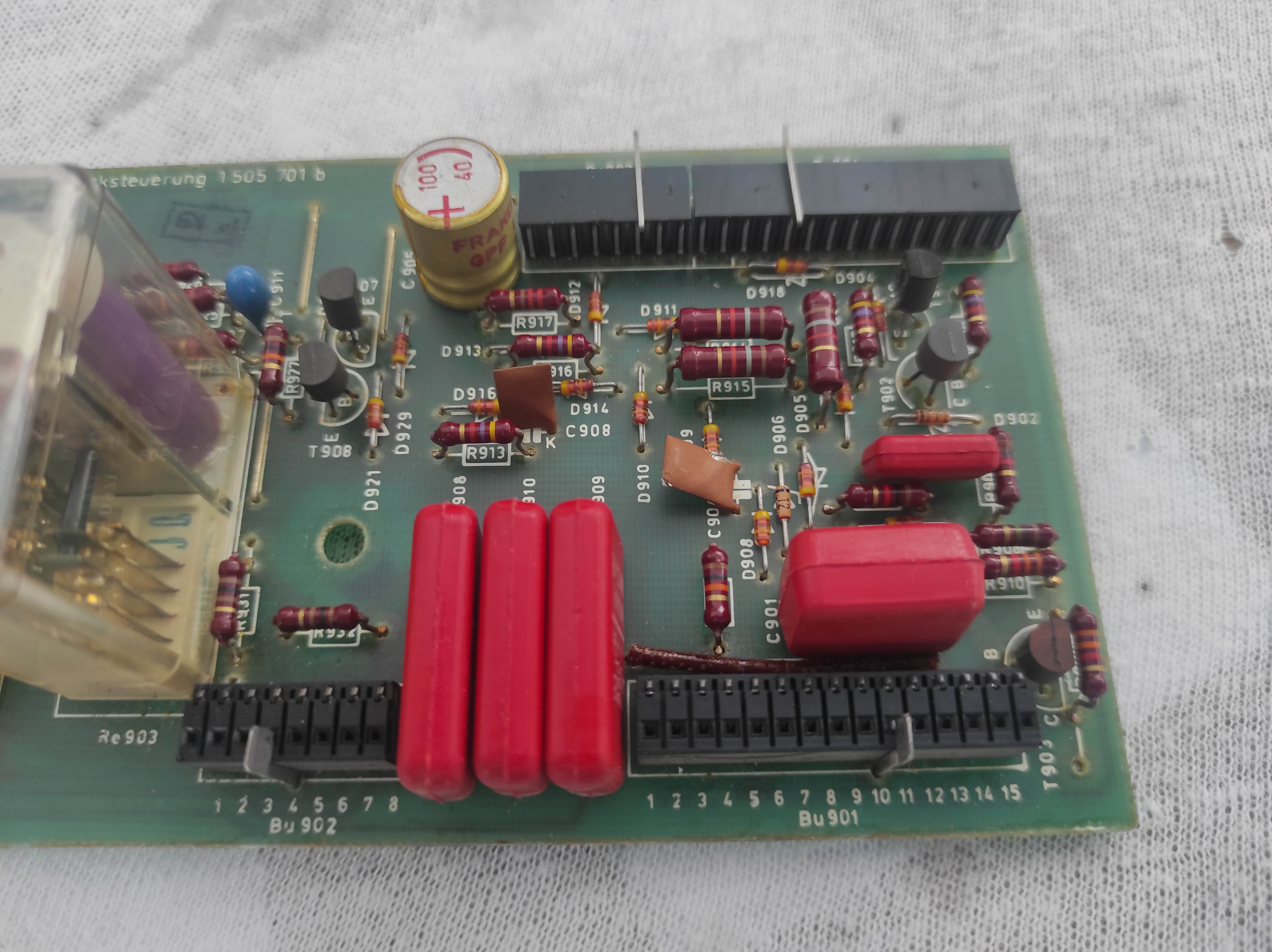 ASC AS 5000 reel machine drive control PCB not tested