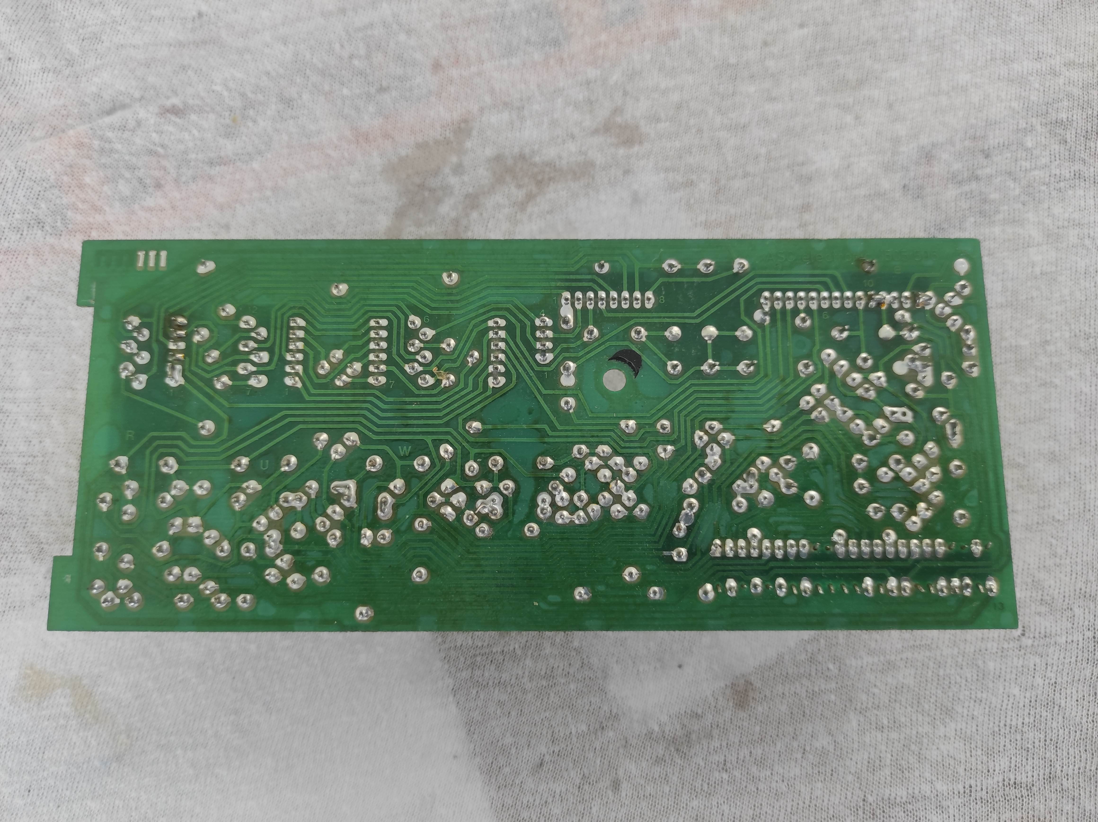 ASC AS 5000 reel machine drive control PCB not tested