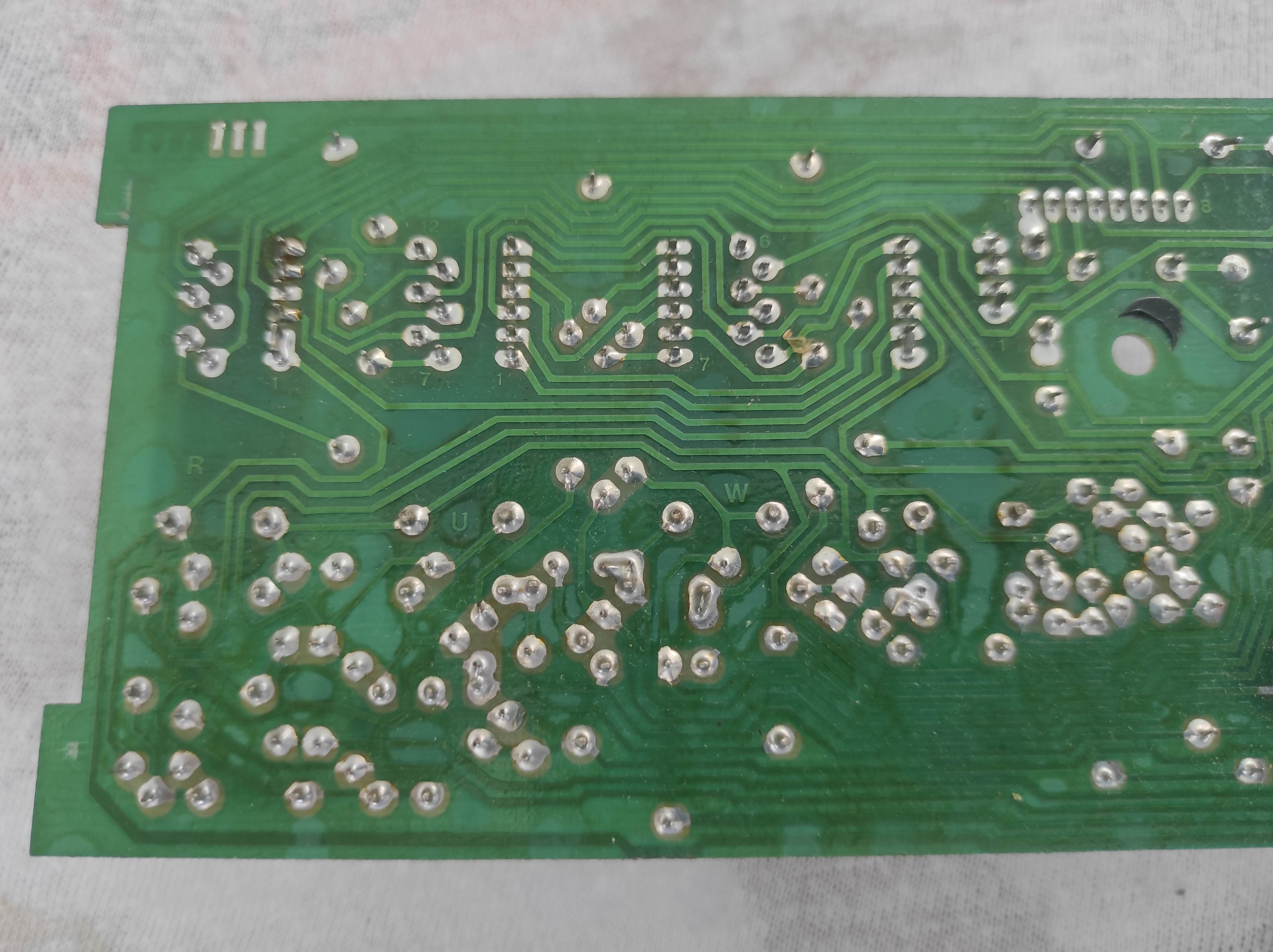 ASC AS 5000 reel machine drive control PCB not tested