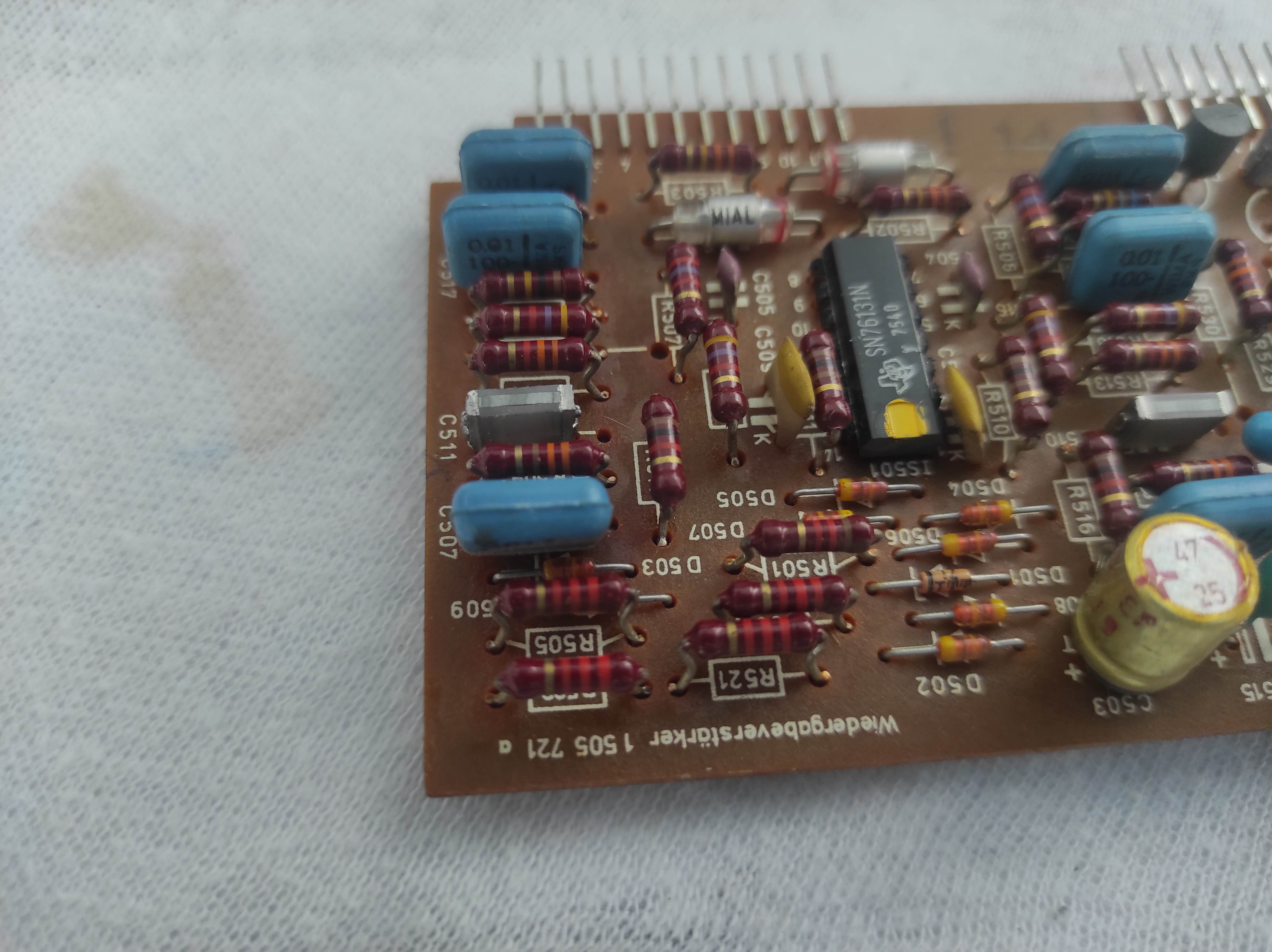 ASC AS 5000 reel machine playback amplifier PCB not tested