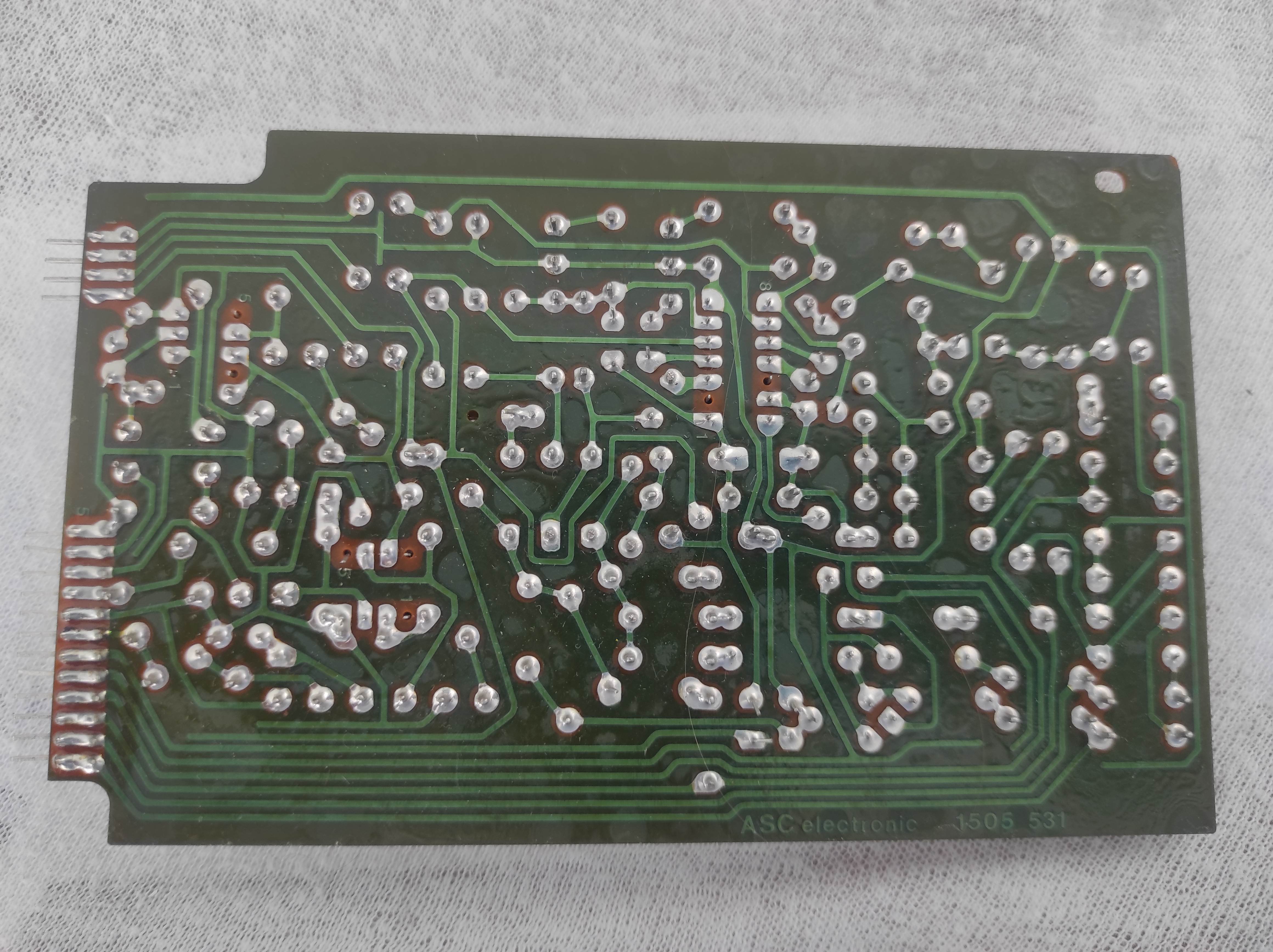 ASC AS 5000 reel machine record amplifier PCB not tested