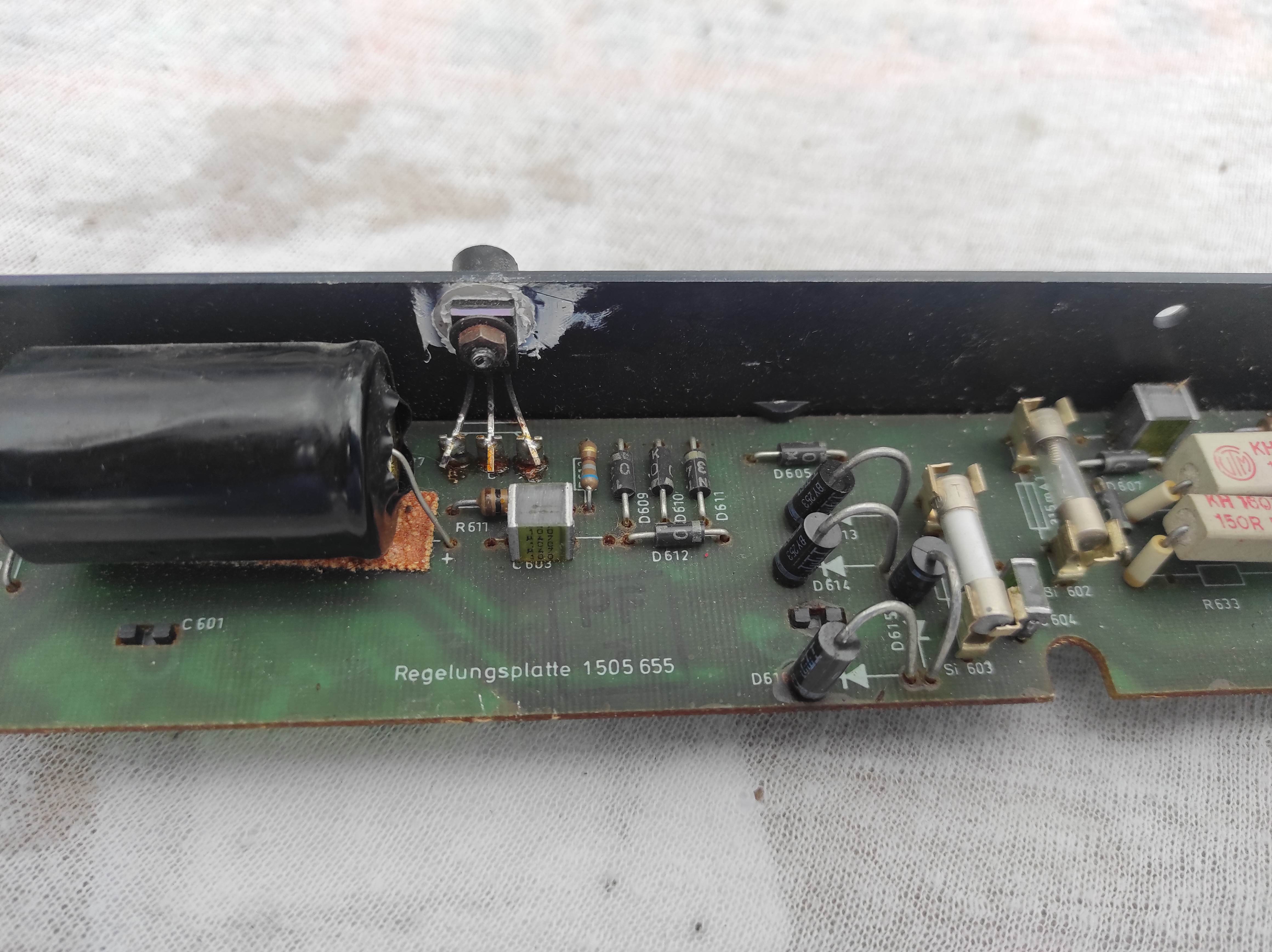 ASC 5000 control PCB not tested